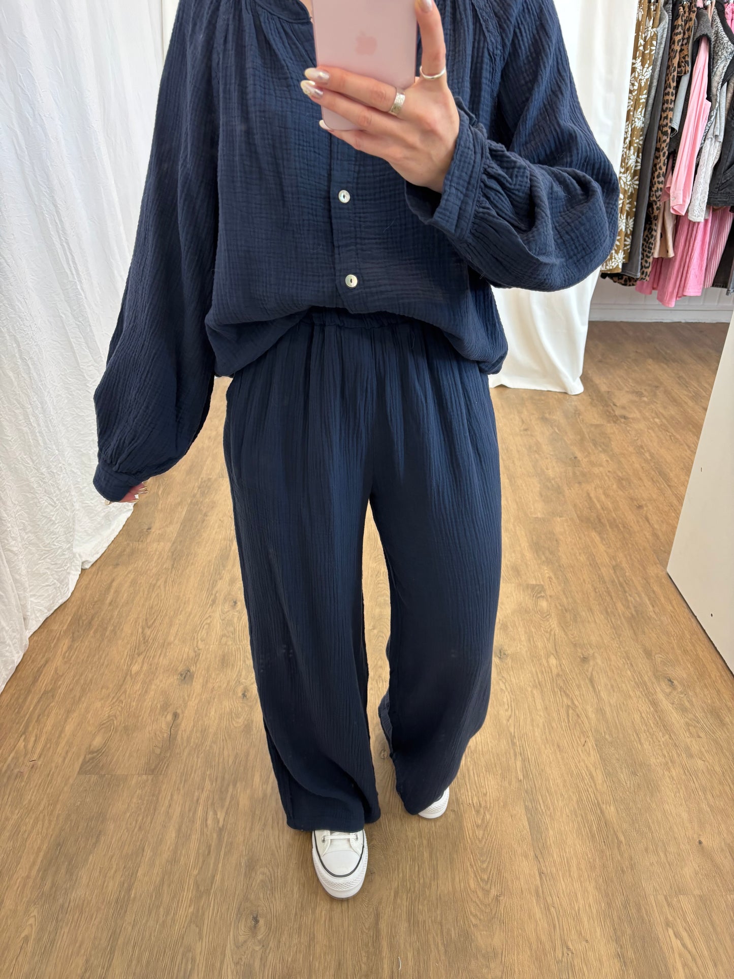 Pantalon LYA Bleu marine