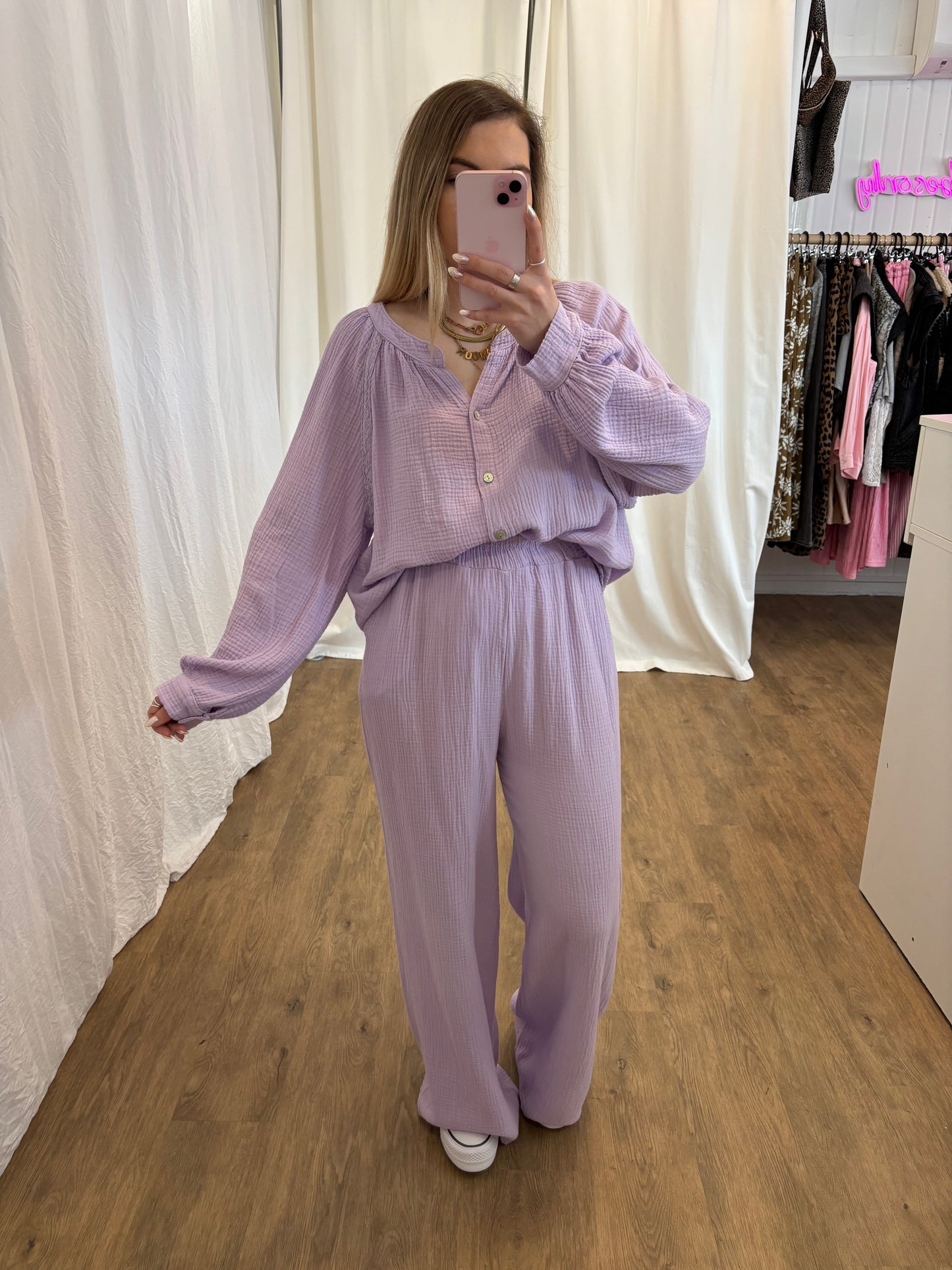 Blouse LYA Lilas