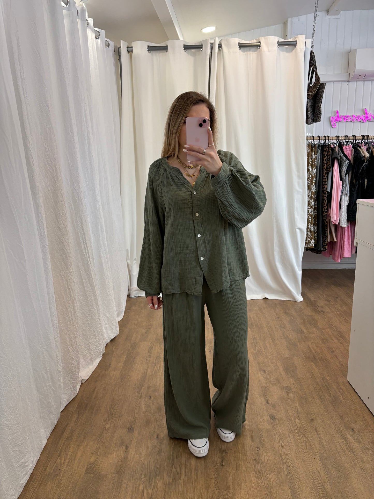 Pantalon LYA Kaki