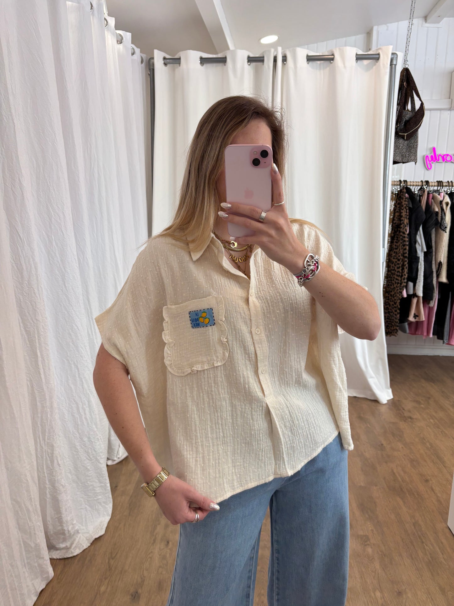 Chemise LOLA Ăcru