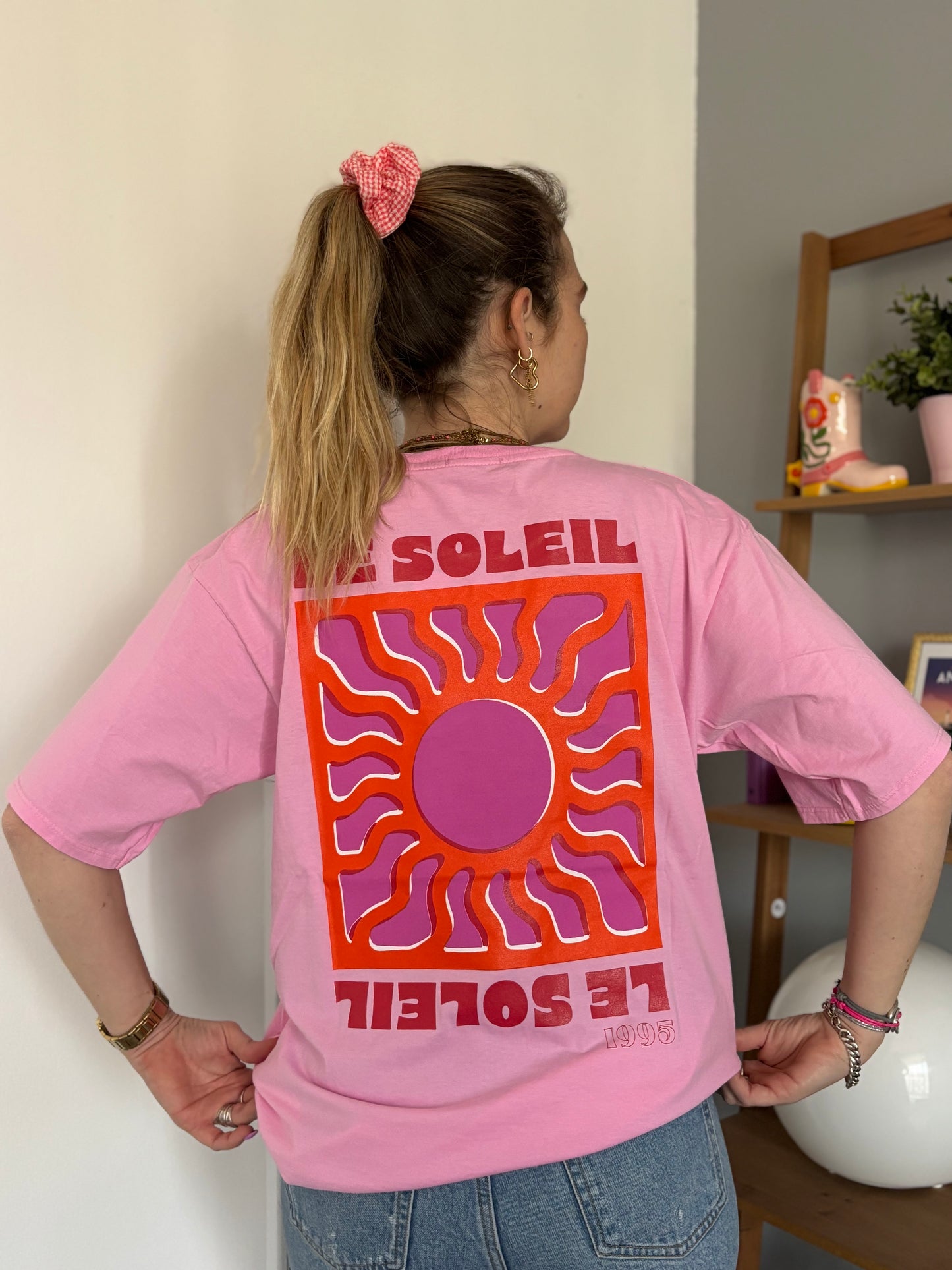 T-shirt SOLEIL Rose baby