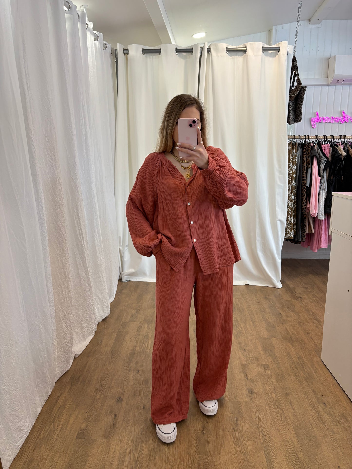 Pantalon LYA Terracotta