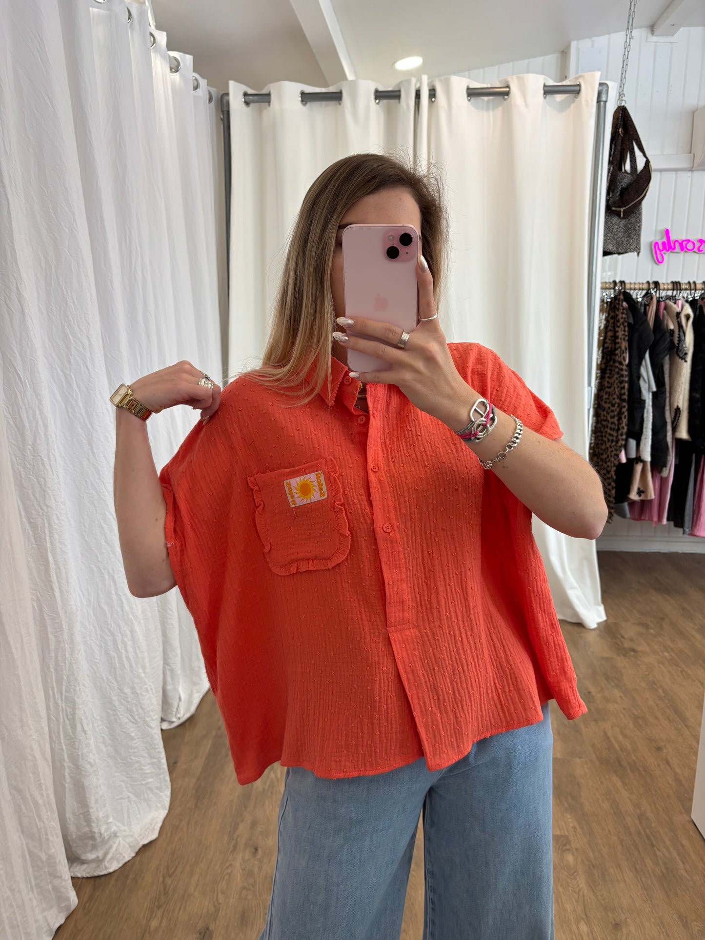 Chemise LOLA Orange