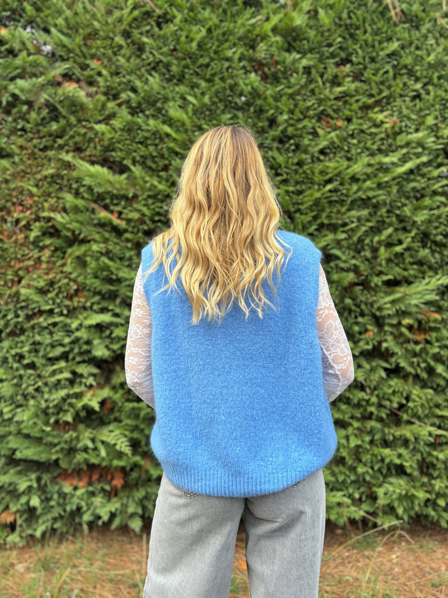 3 - Gilet TOM - Bleu jean