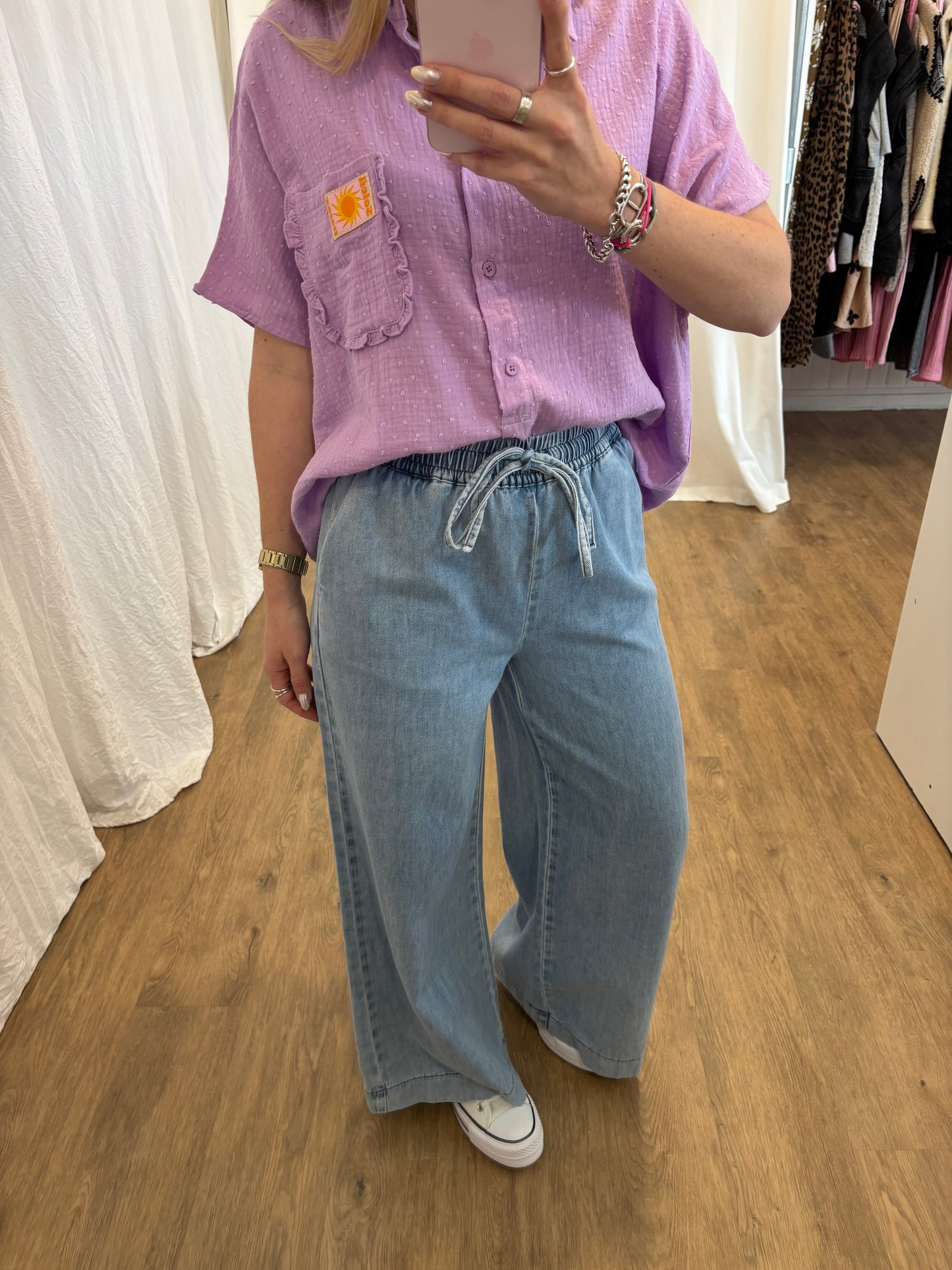Jean VANILLE Bleu clair