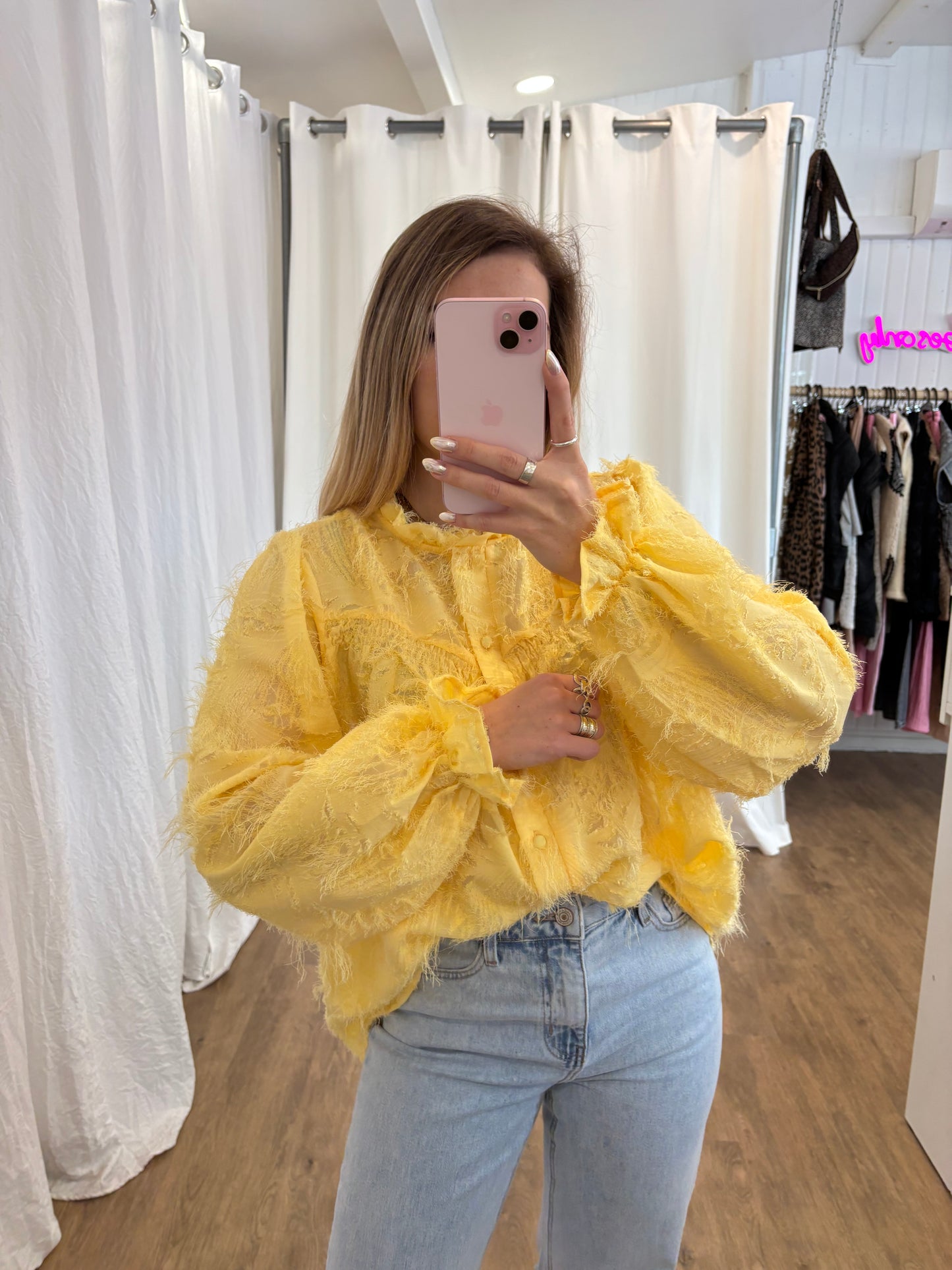 Chemise AINA Jaune