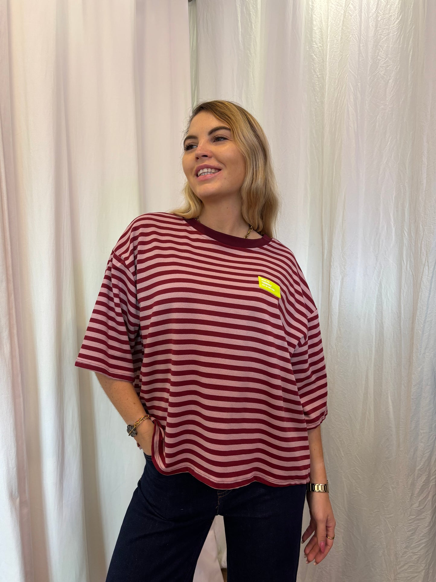 T-shirt marinière YOURSELF - 7 couleurs