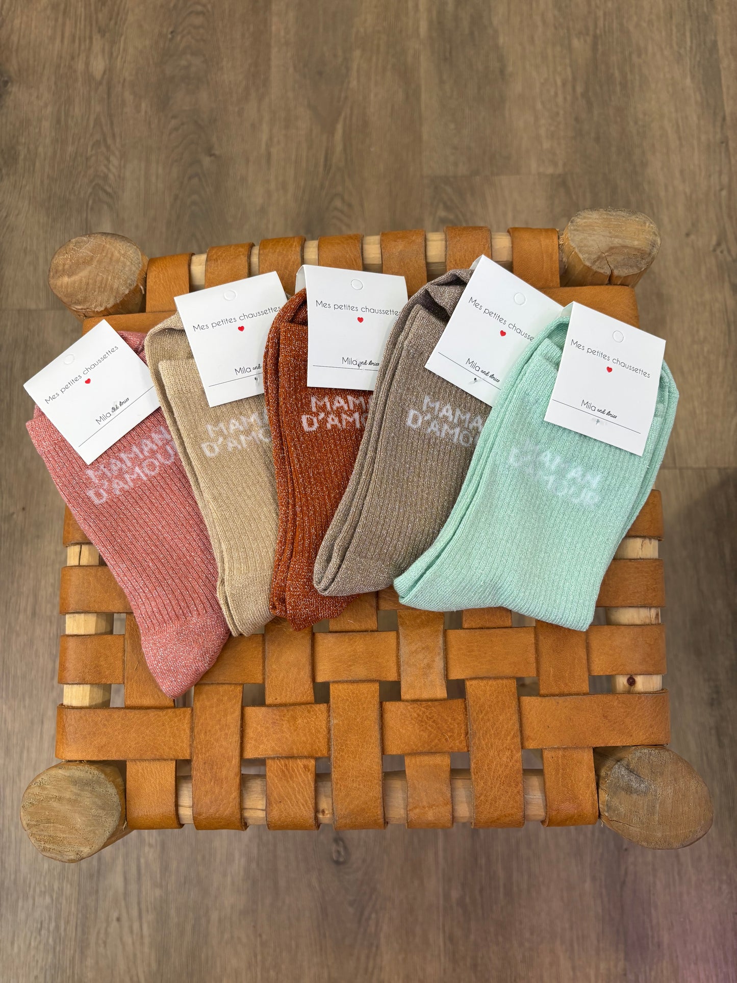 Chaussettes MAMAN D’AMOUR montante