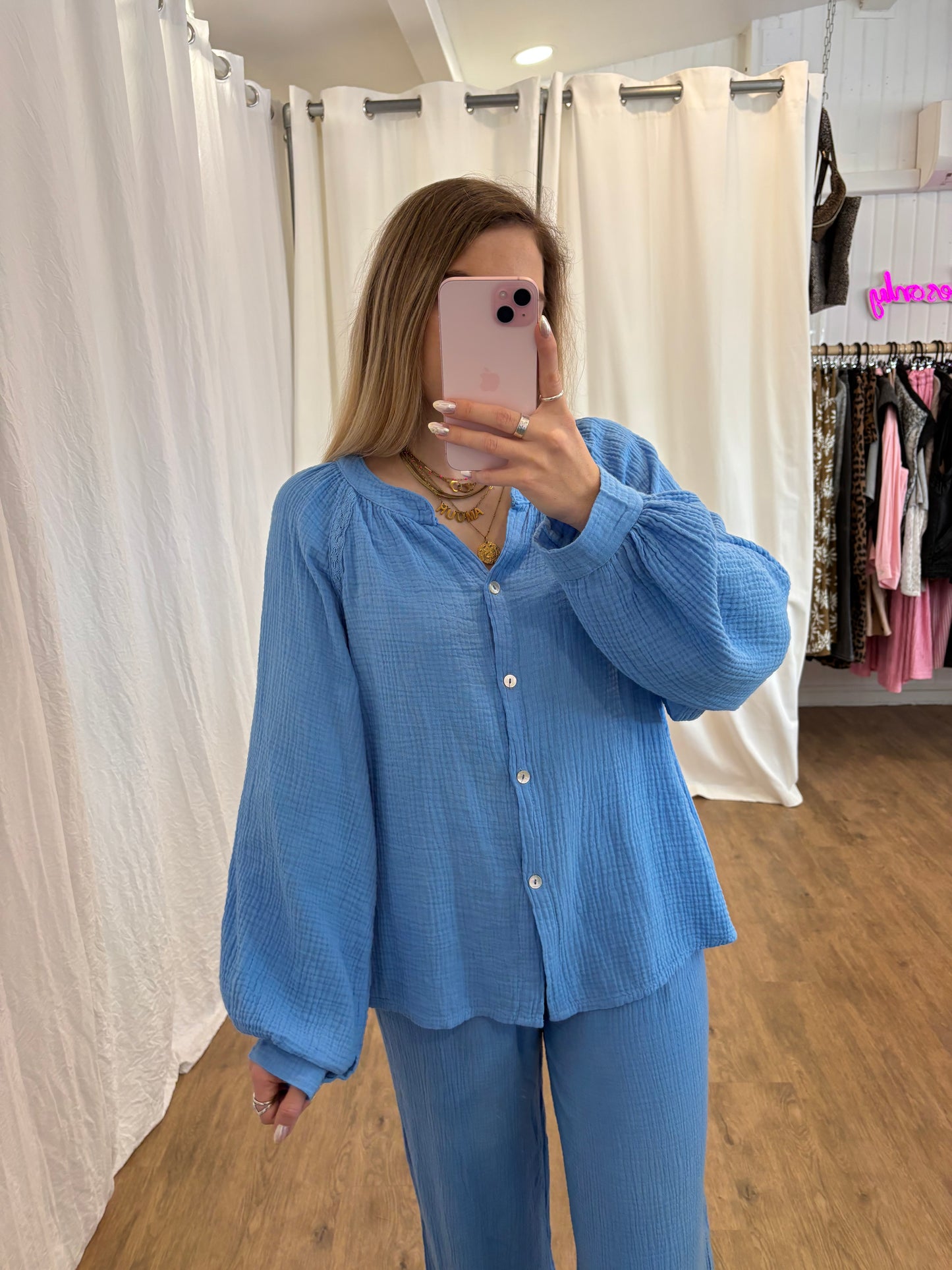 Blouse LYA Bleu