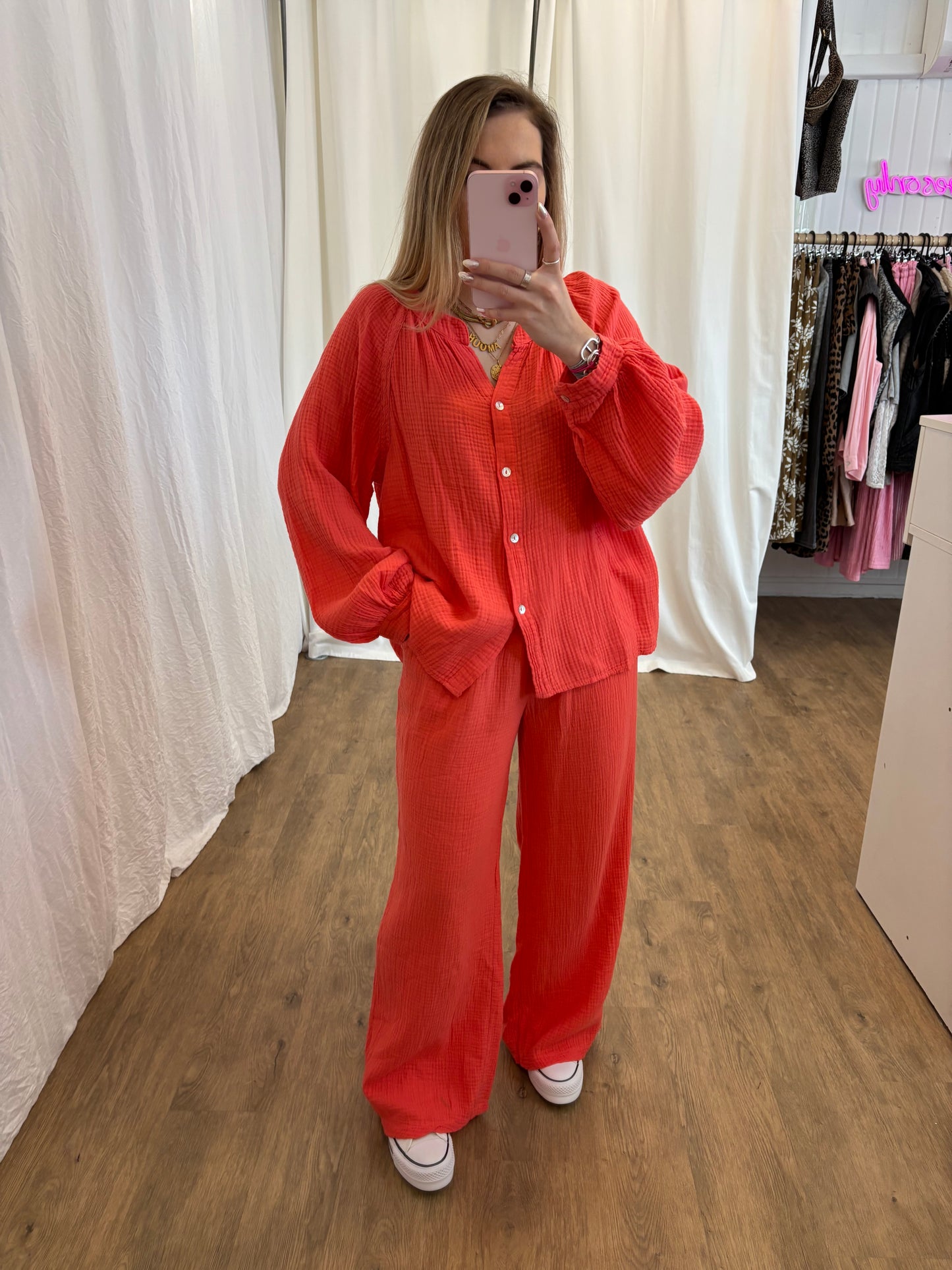 Pantalon LYA Corail