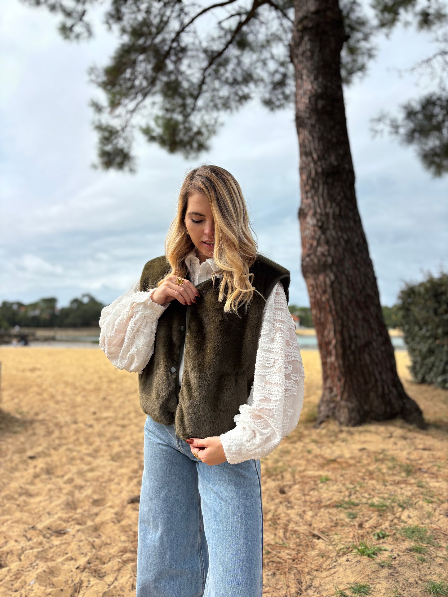 Veste sans manches MYO Kaki