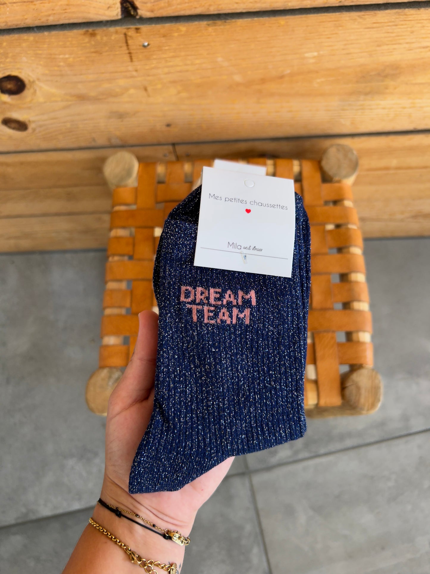 Chaussettes DREAM TEAM montantes