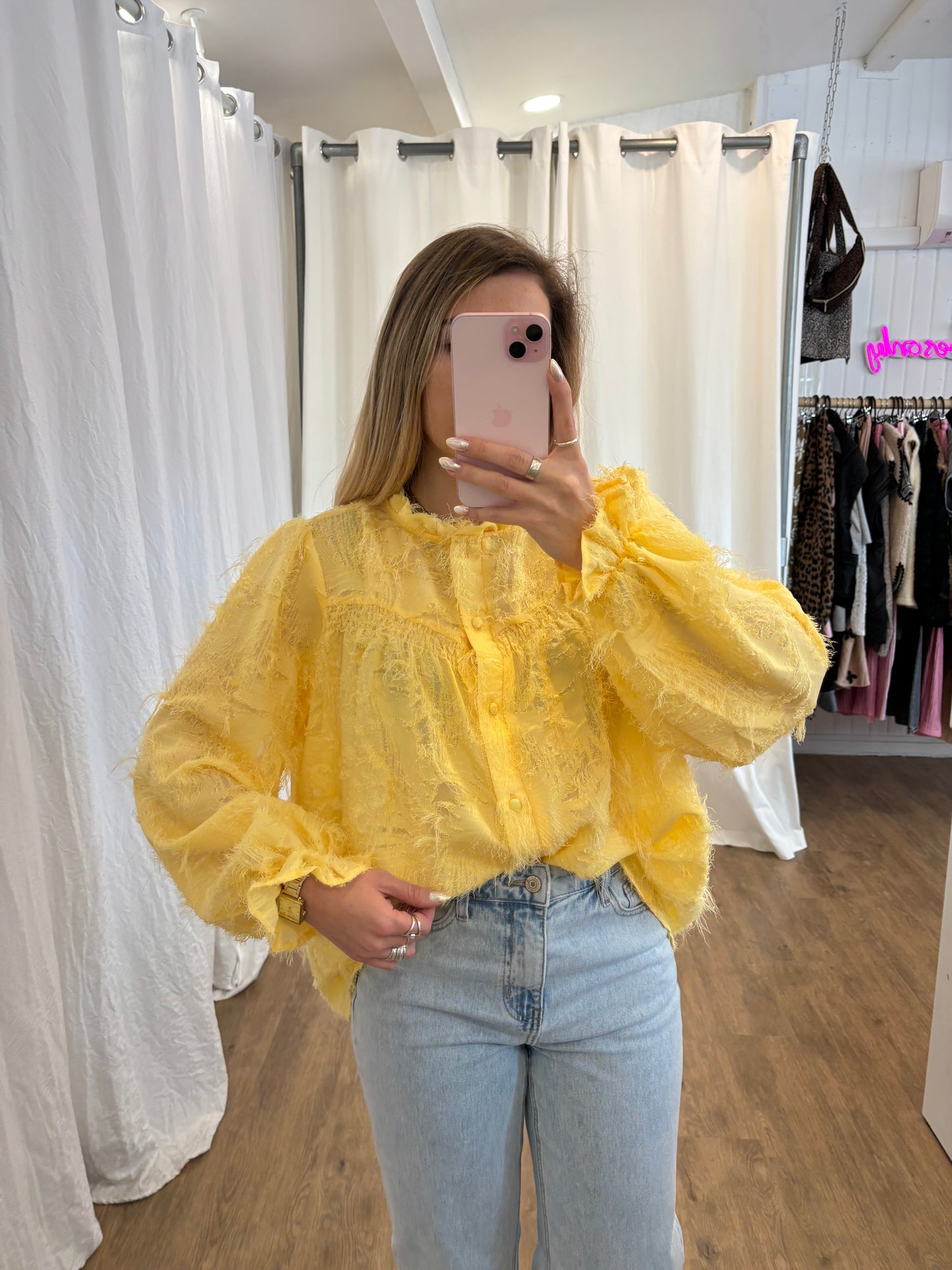 Chemise AINA Jaune