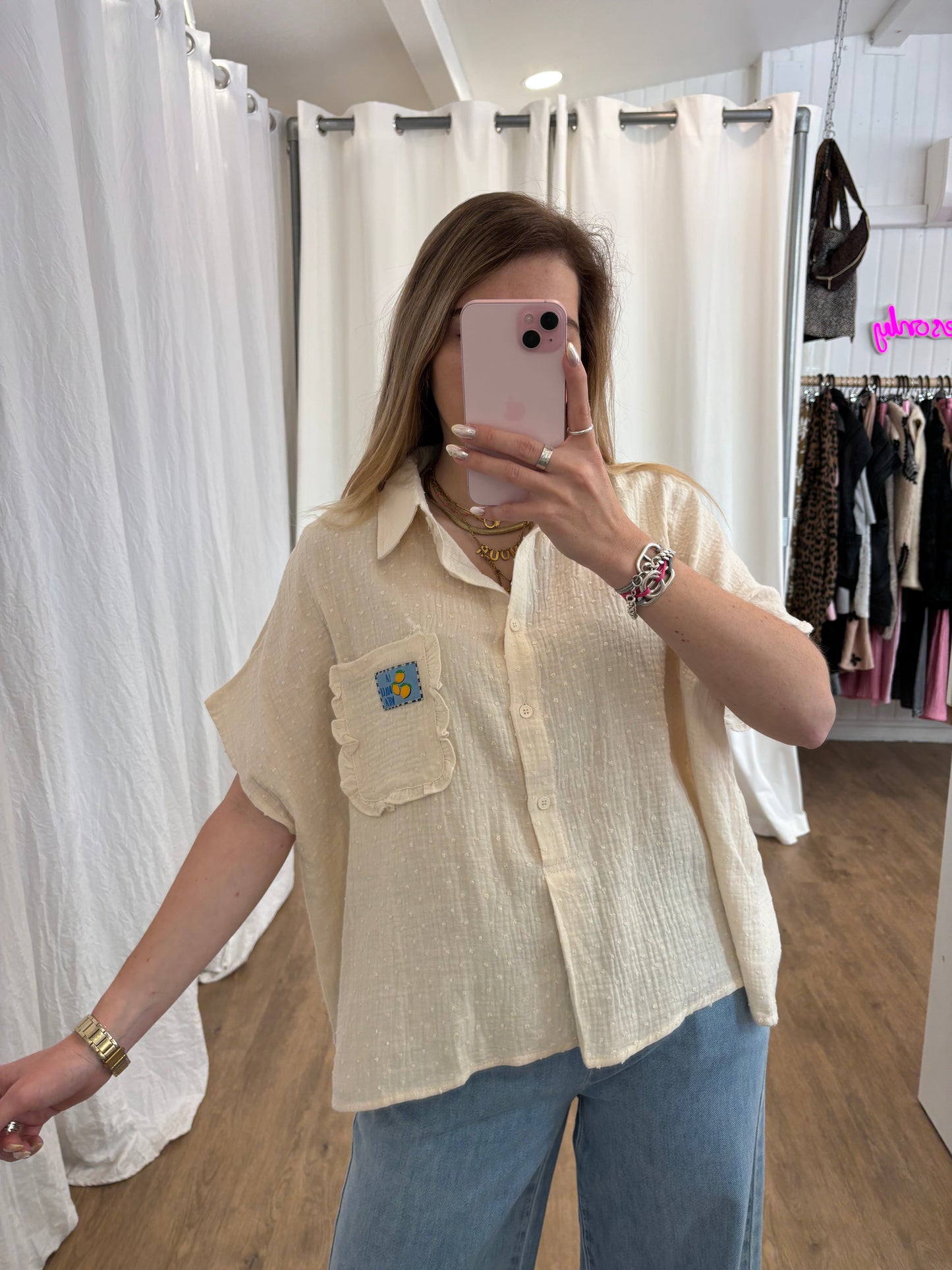 Chemise LOLA Ăcru