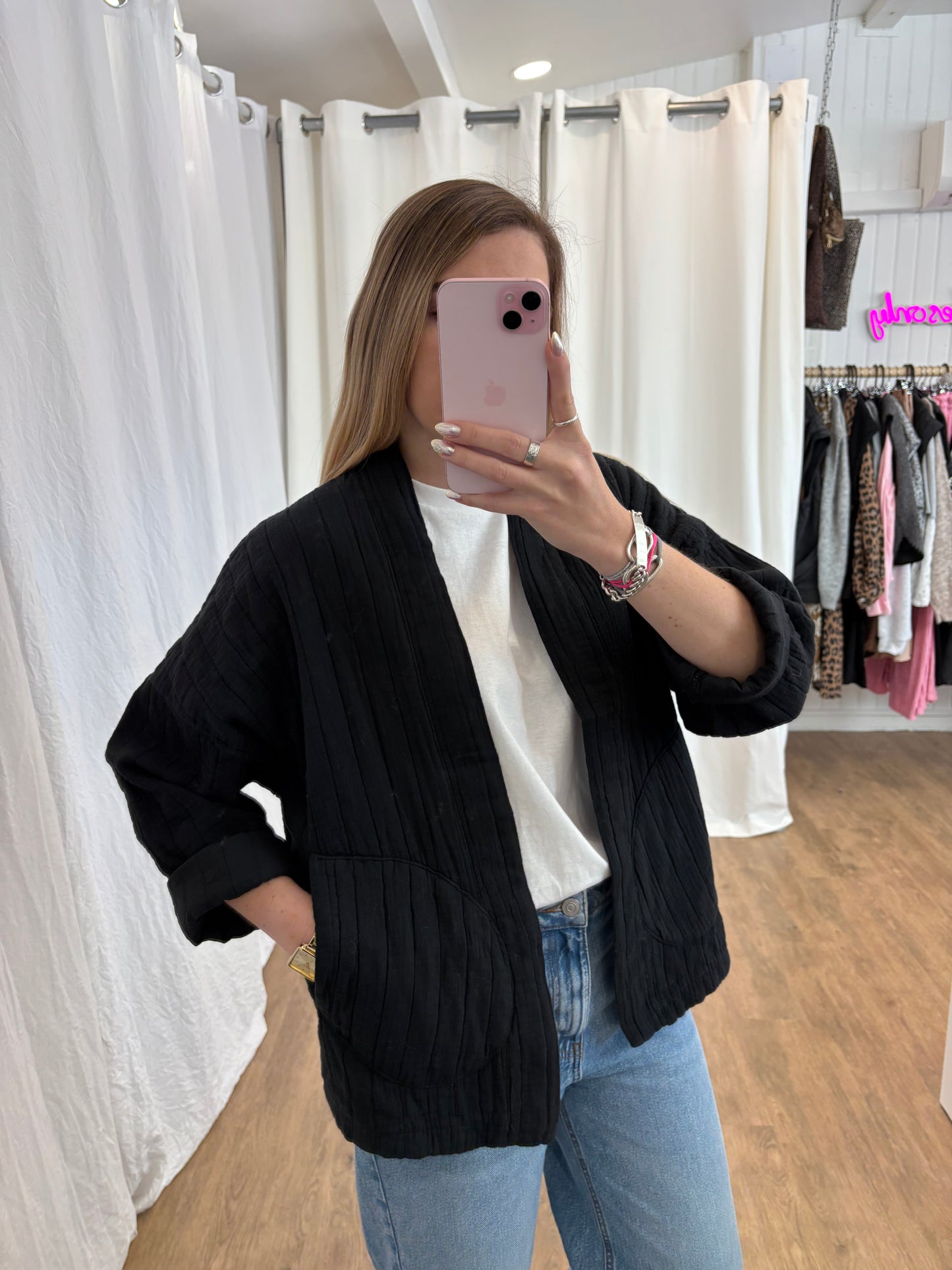 Veste kimono KARL - 16 coloris