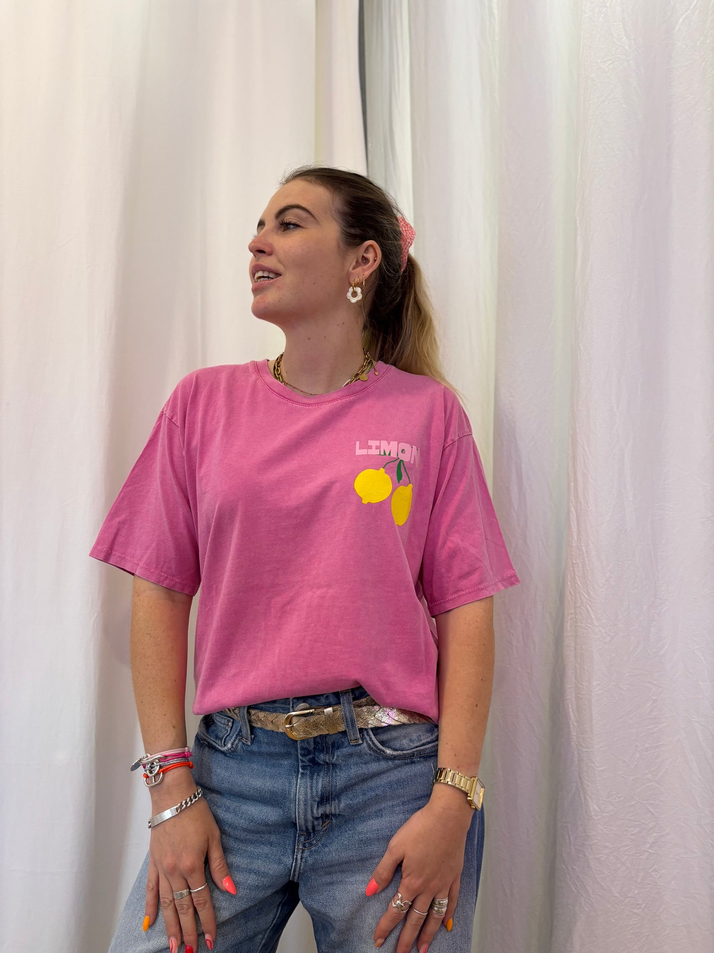 T-shirt LIMON Rose
