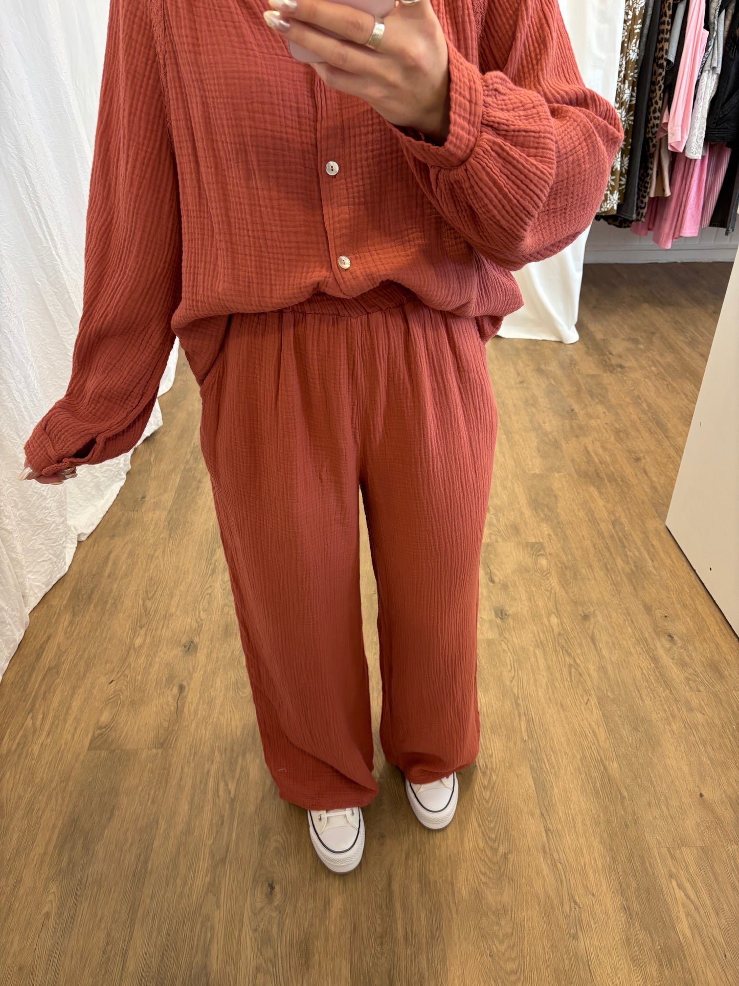 Pantalon LYA Terracotta