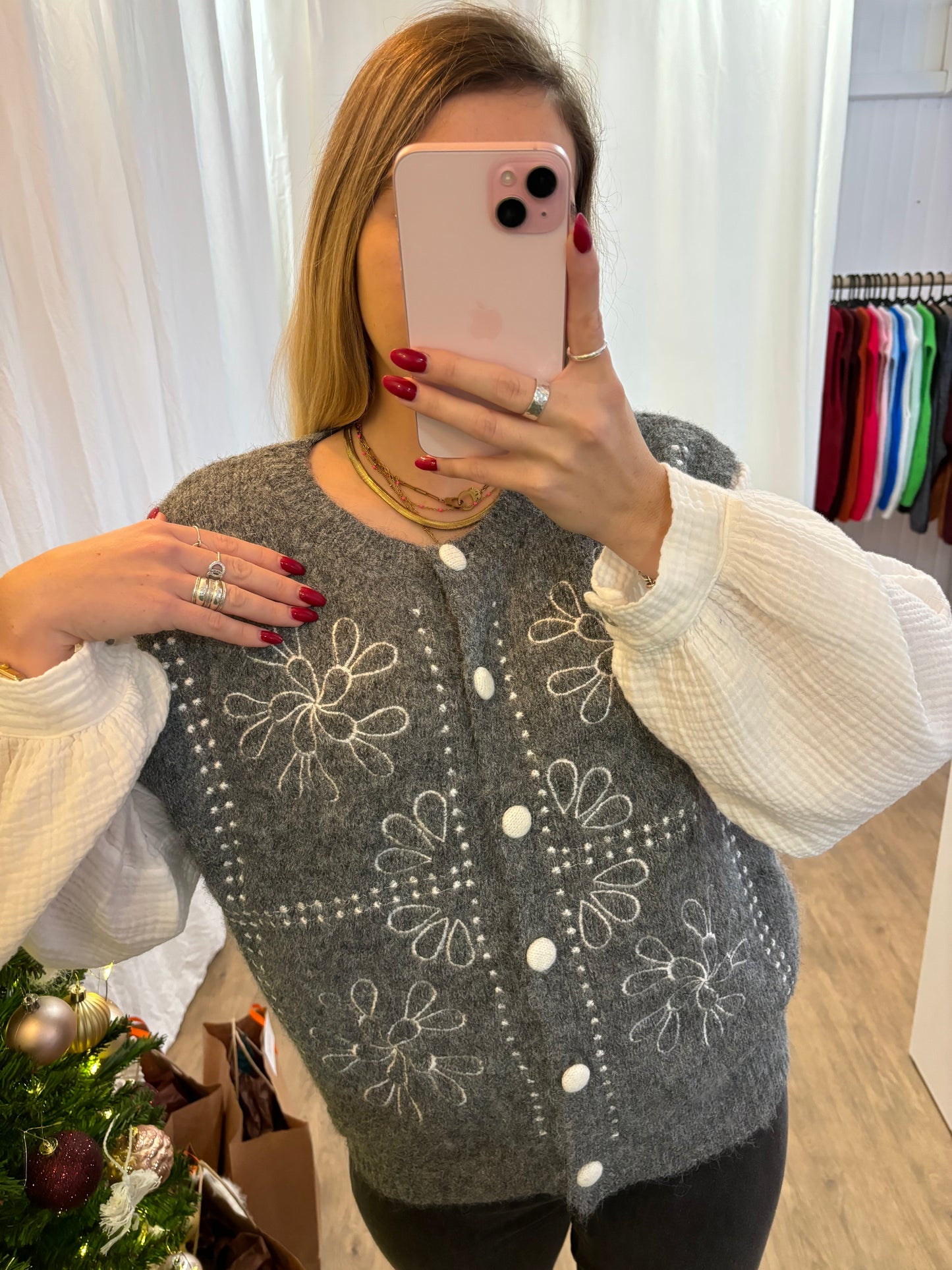 Gilet ALBA sans manches Gris