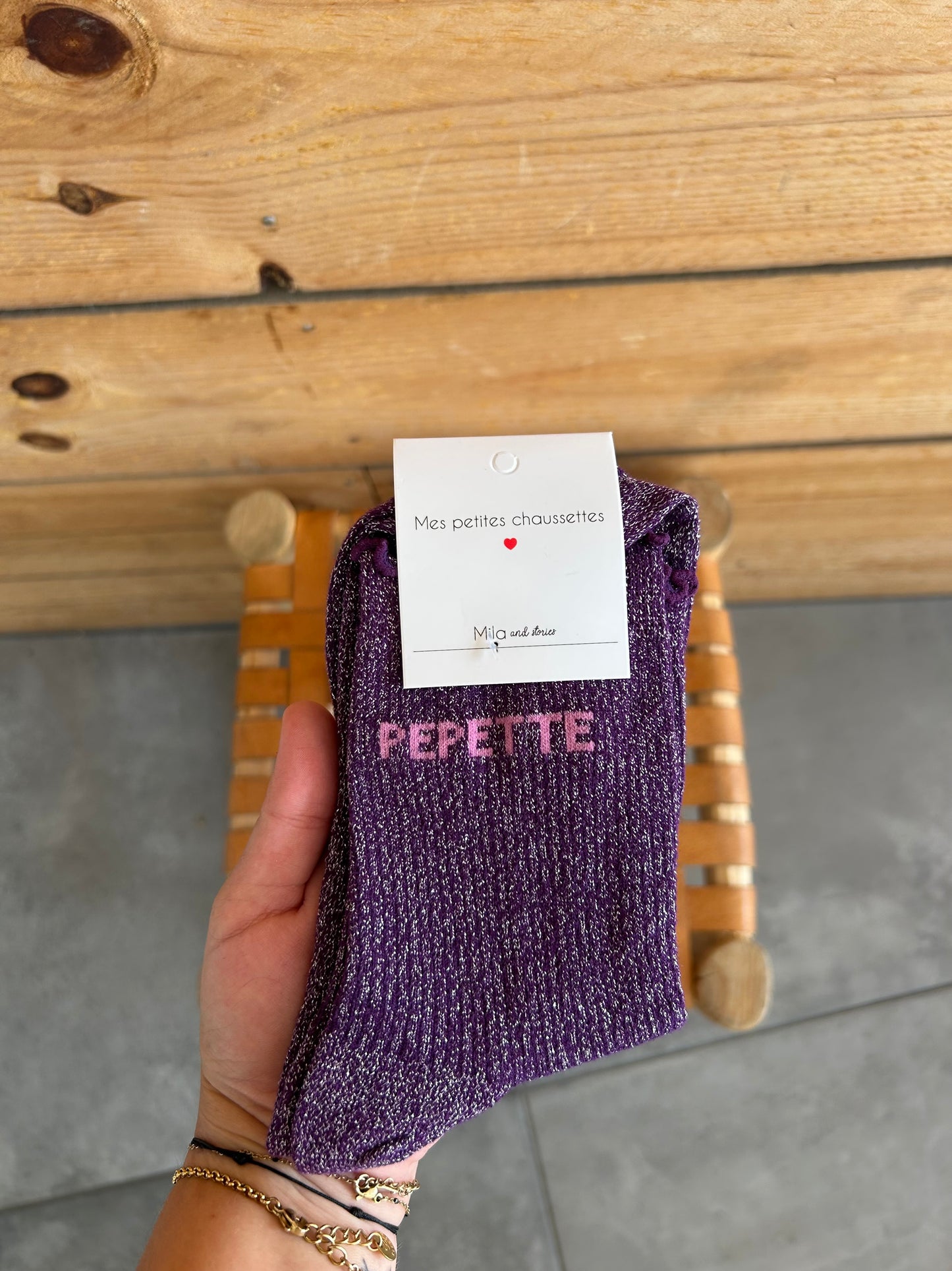 Chaussettes PEPETTE montantes