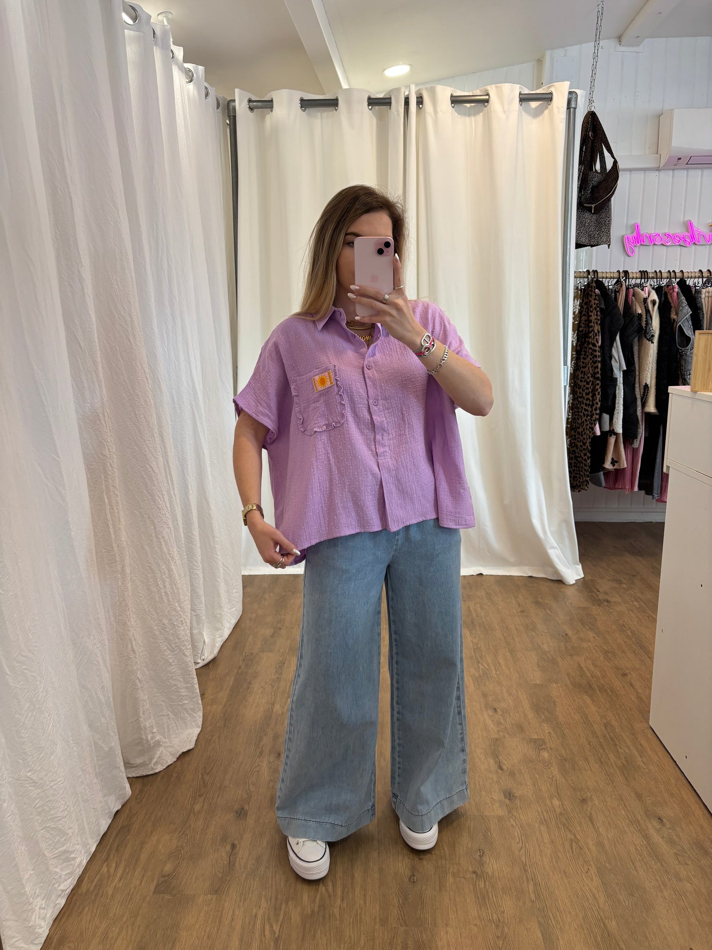 Chemise LOLA Lilas