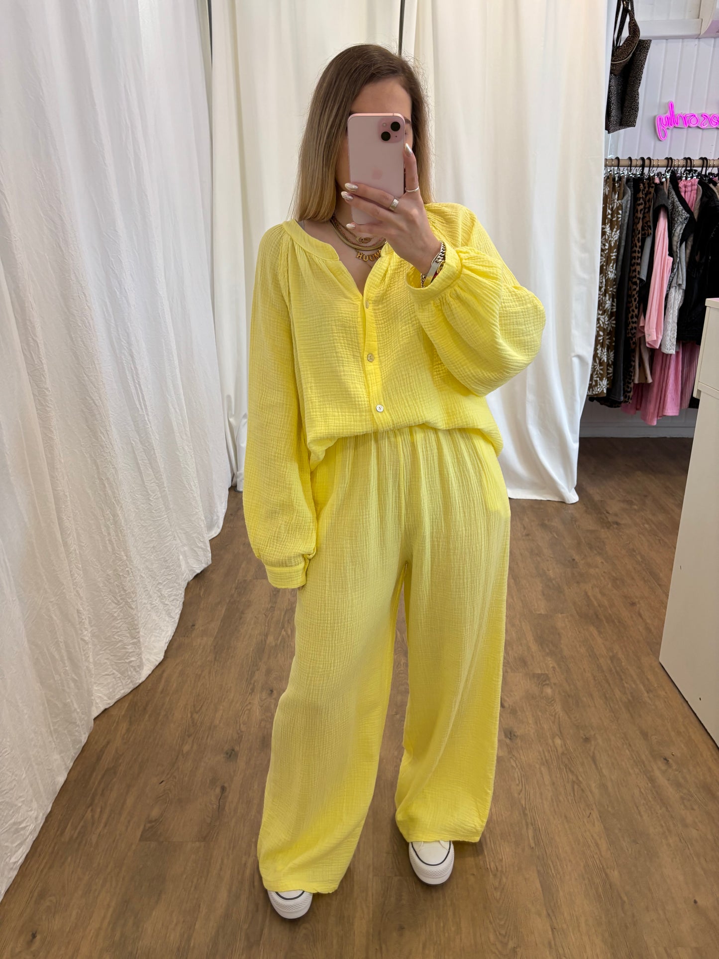 Pantalon LYA Jaune