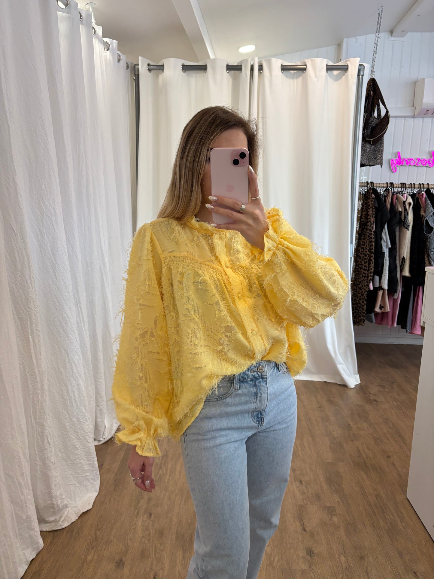 Chemise AINA Jaune