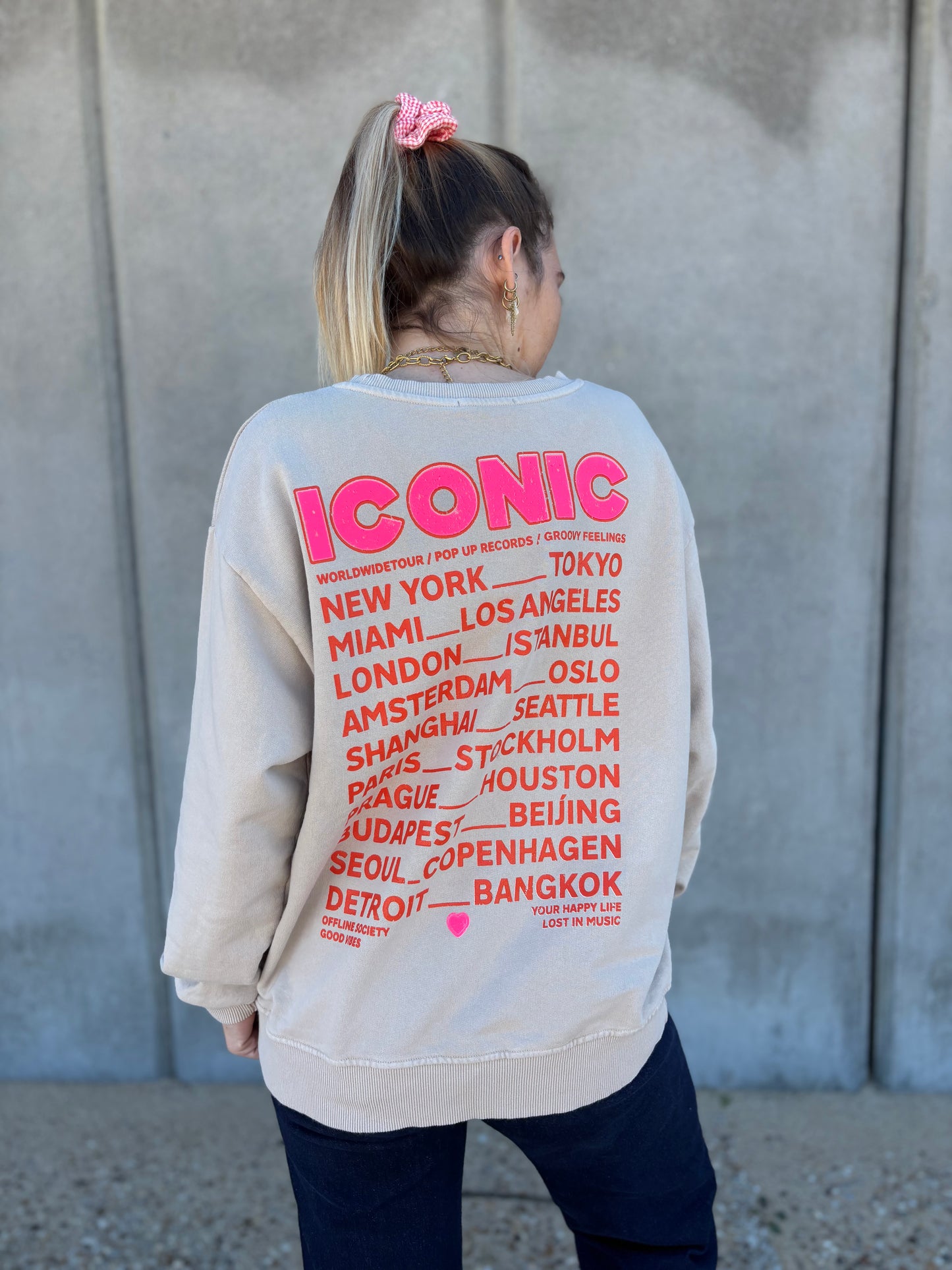 Sweat ICONIC Beige