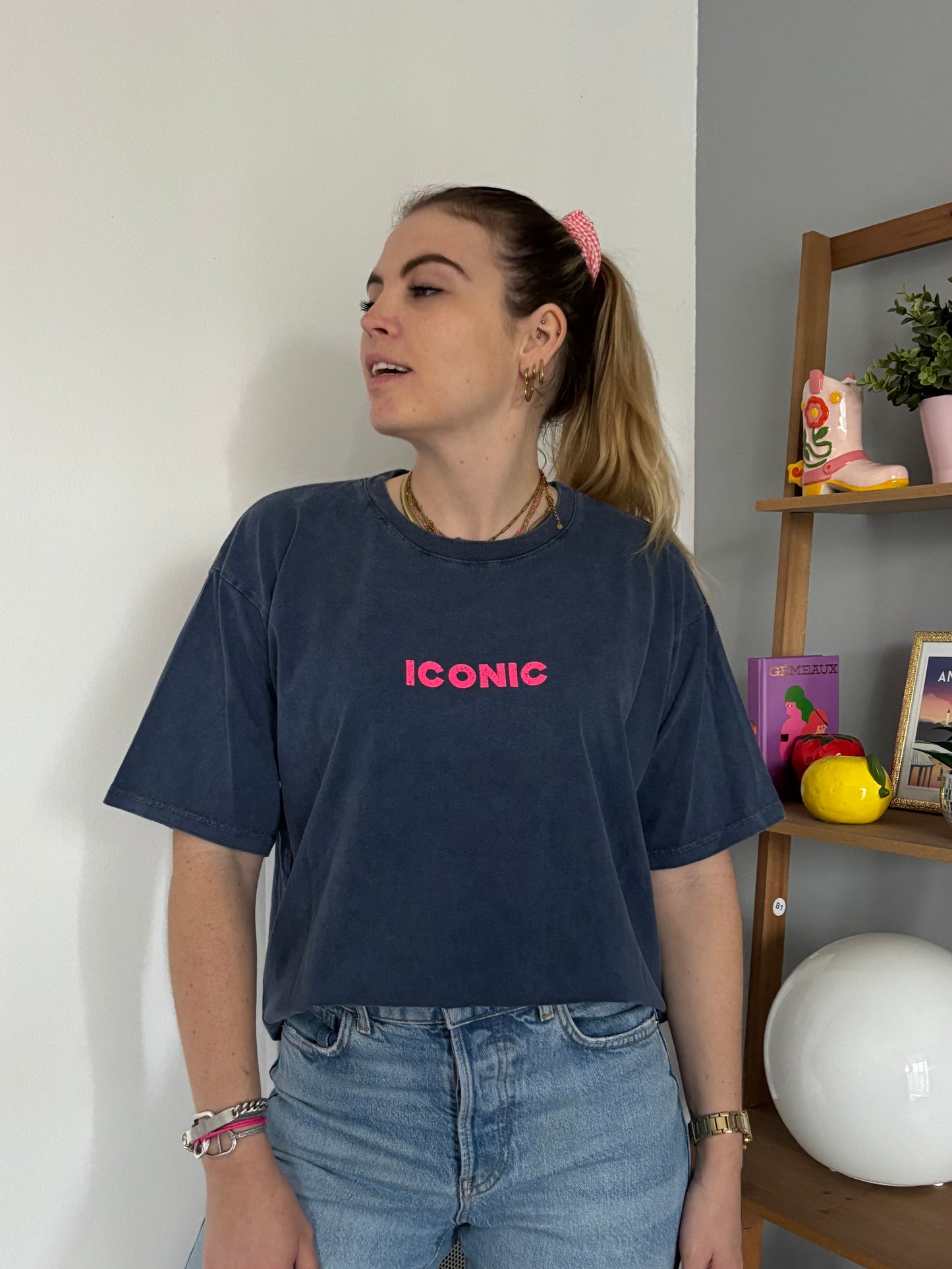 T-shirt ICONIC Bleu Marine