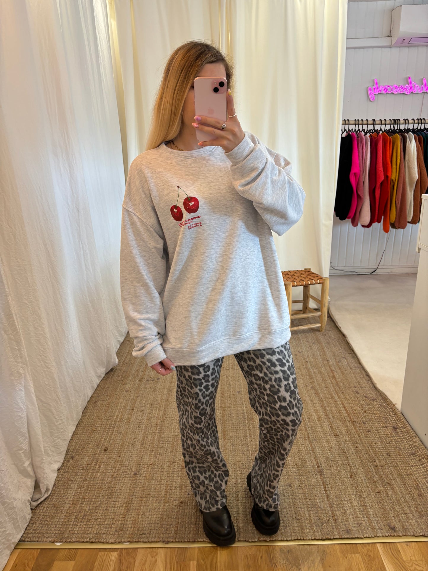 Sweat CERISE maxi oversize