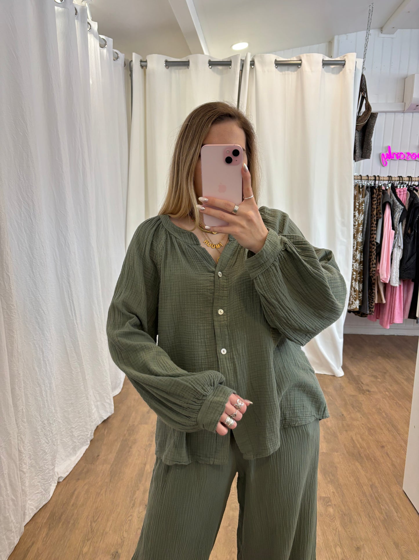 Blouse LYA Kaki