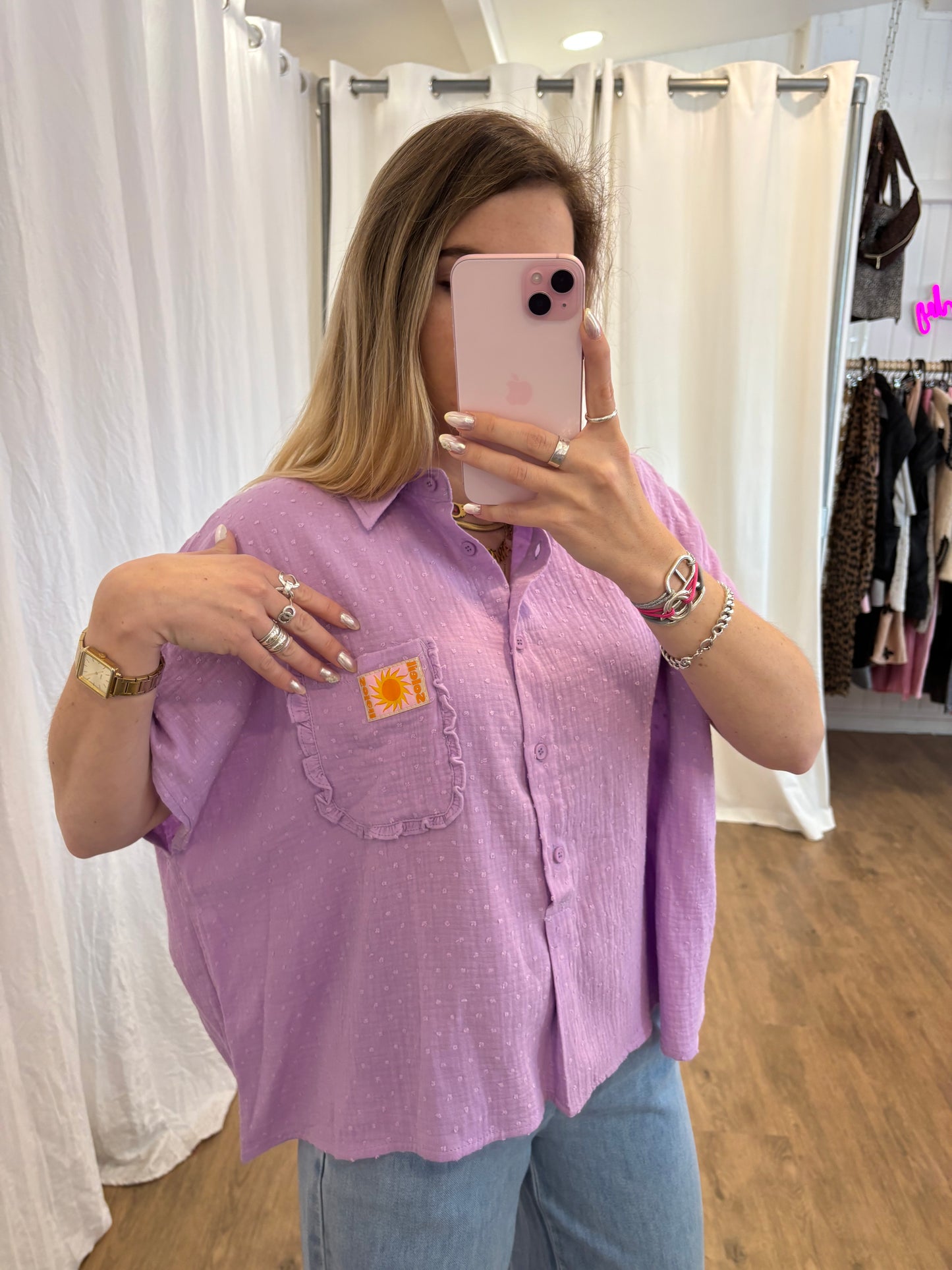 Chemise LOLA Lilas