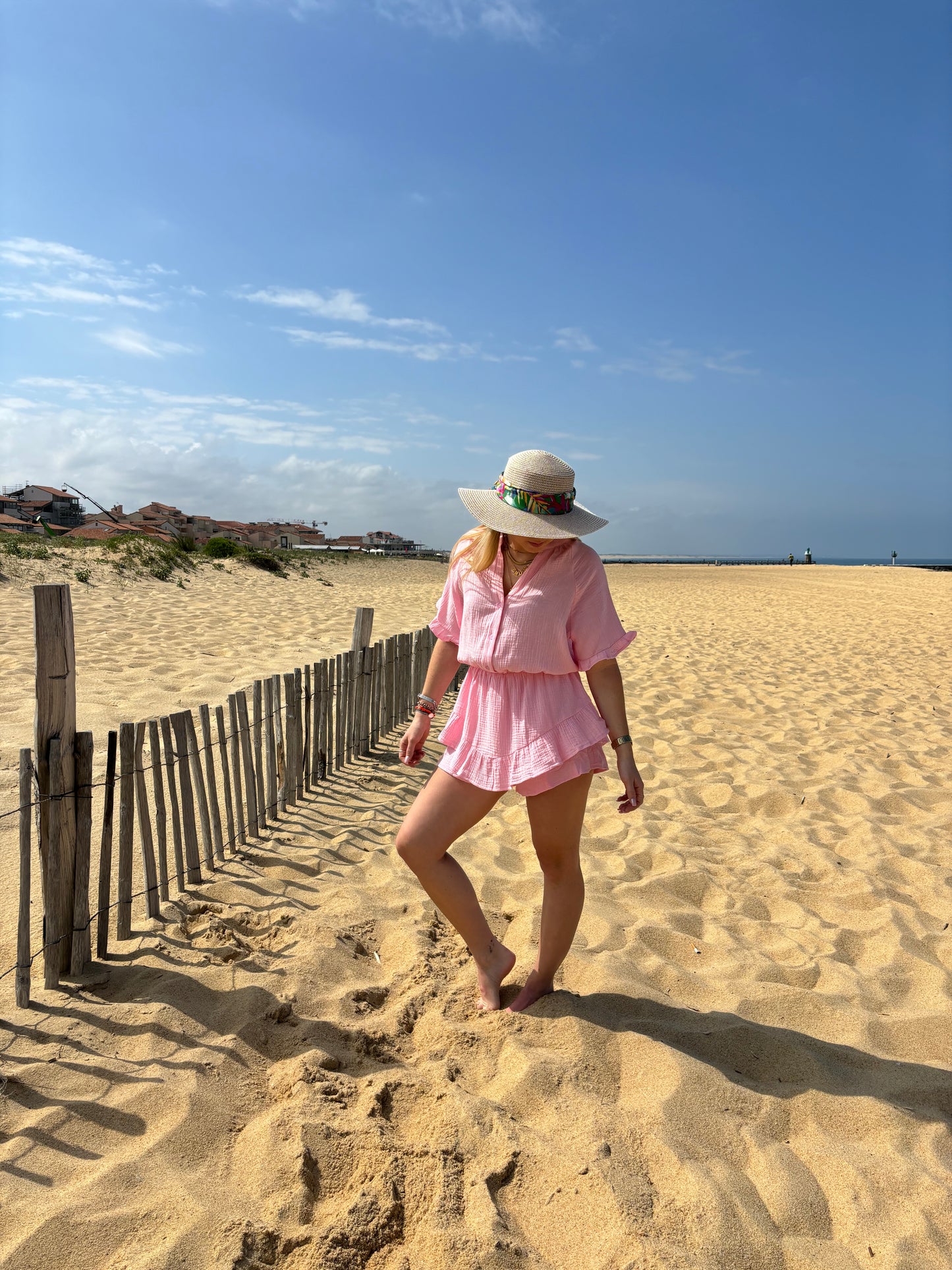 Combishort ALBANE Rose