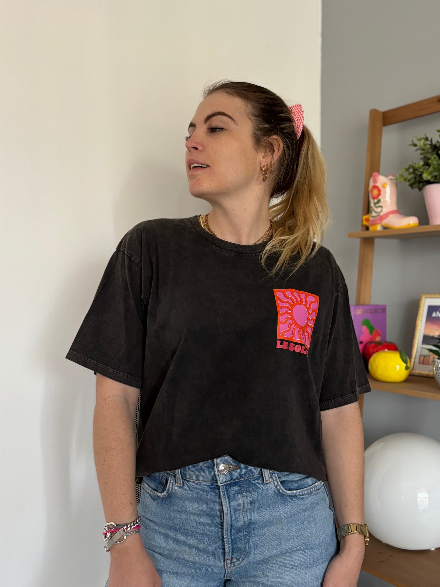 T-shirt SOLEIL Noir