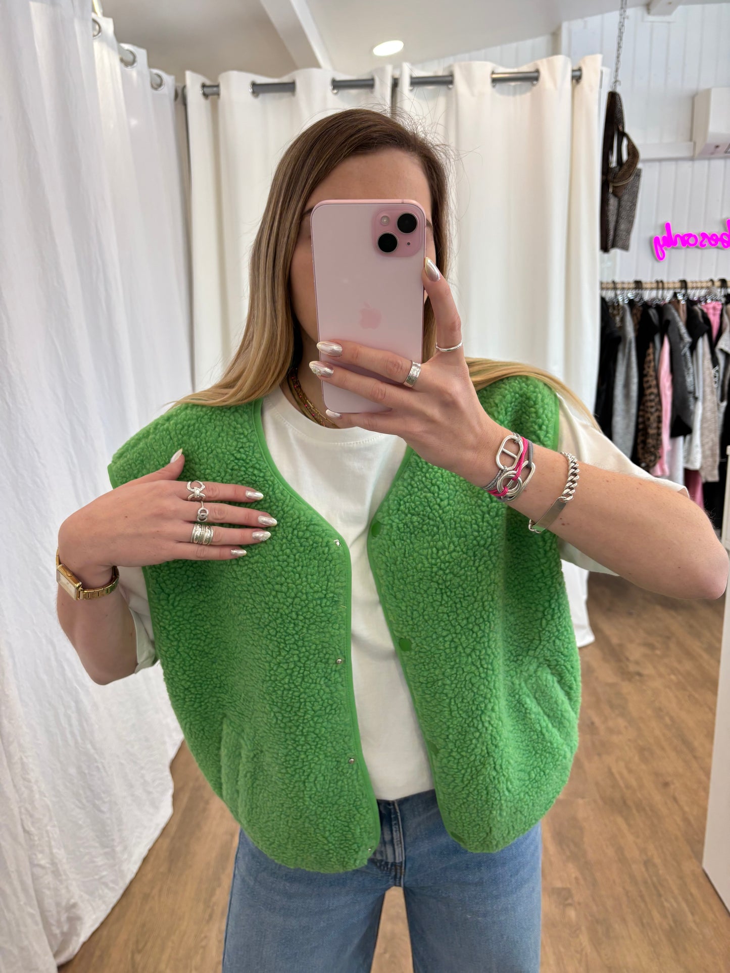 Veste sans manches ABY Vert