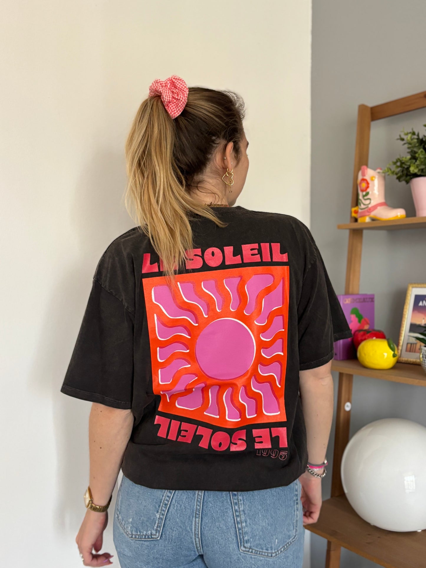 T-shirt SOLEIL Noir