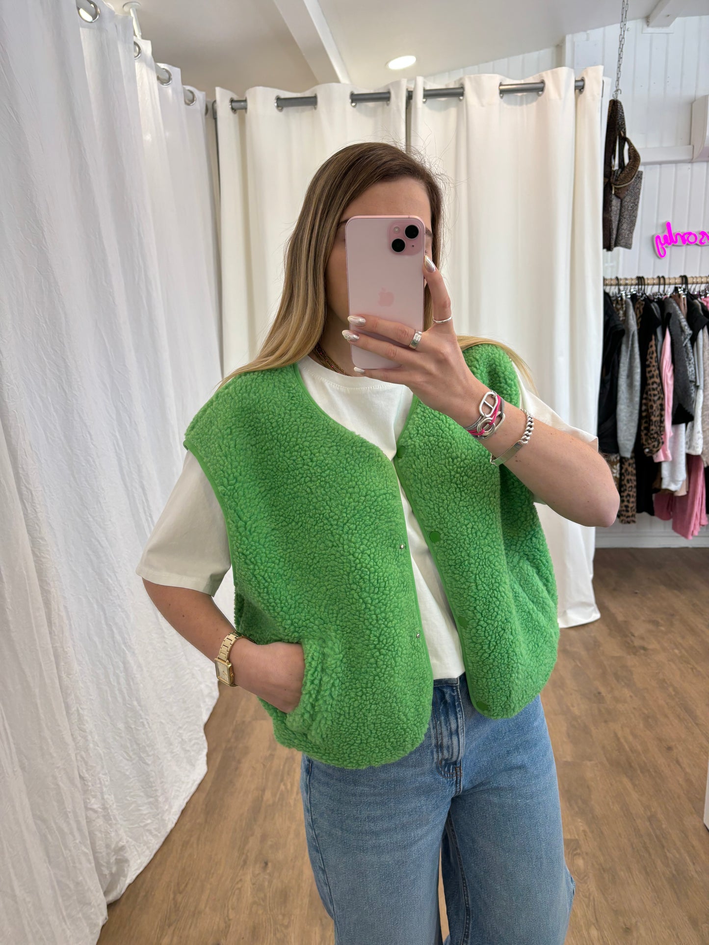 Veste sans manches ABY Vert