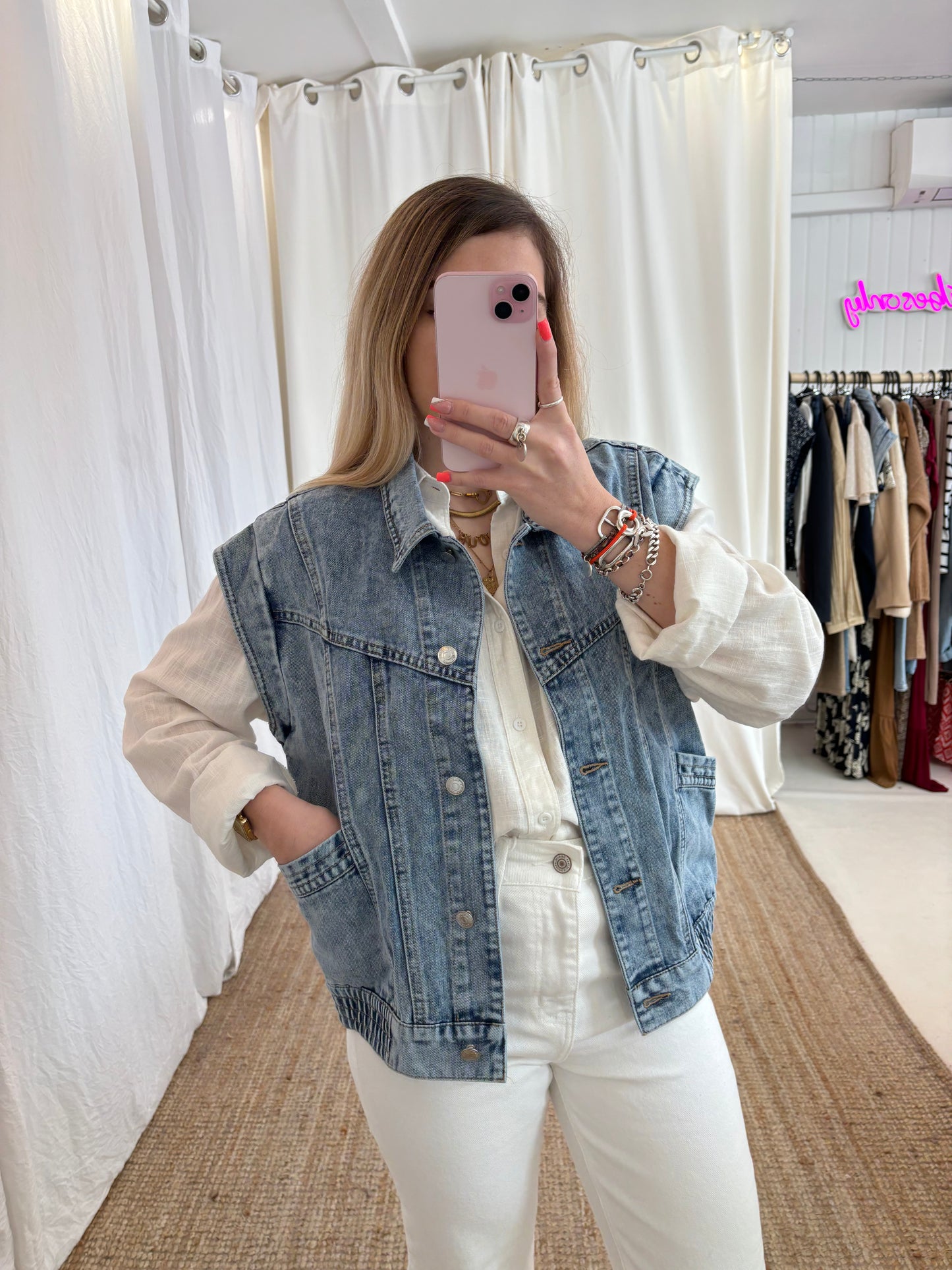 Veste sans manches BOO Bleu