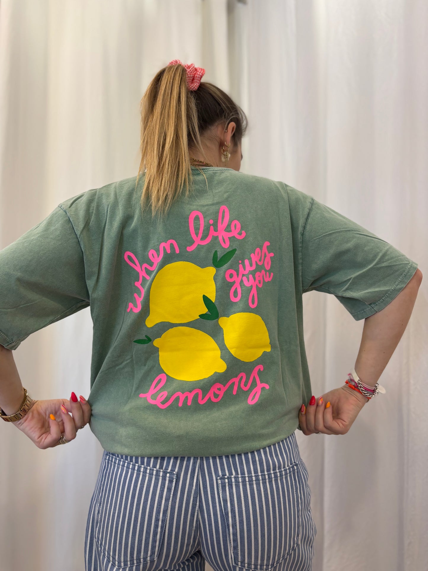 T-shirt LEMONS Vert
