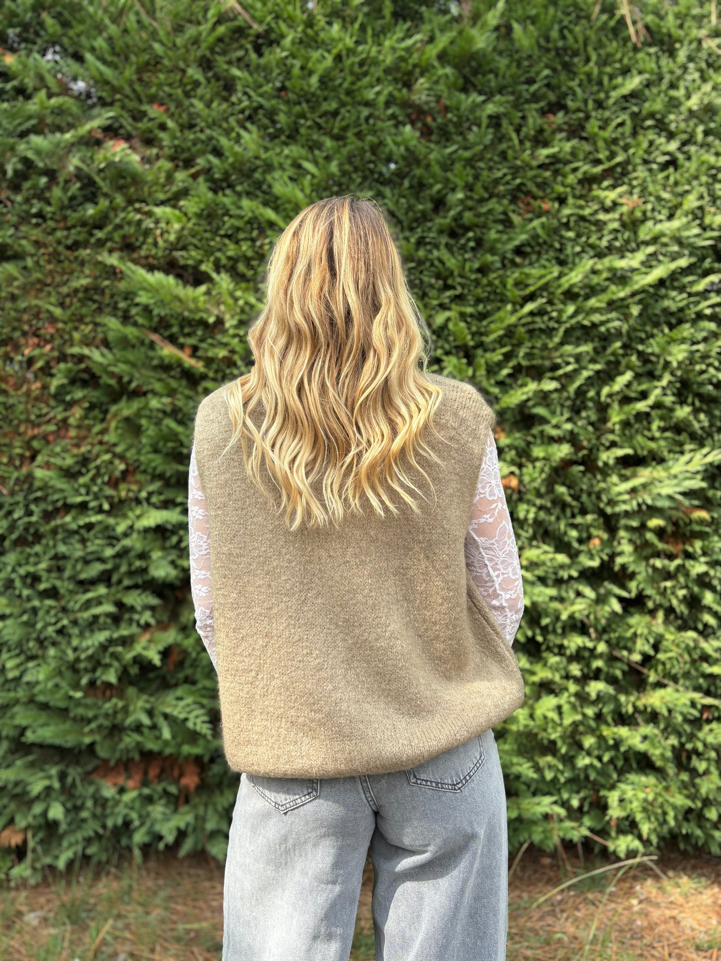 19 - Gilet TOM - Taupe clair