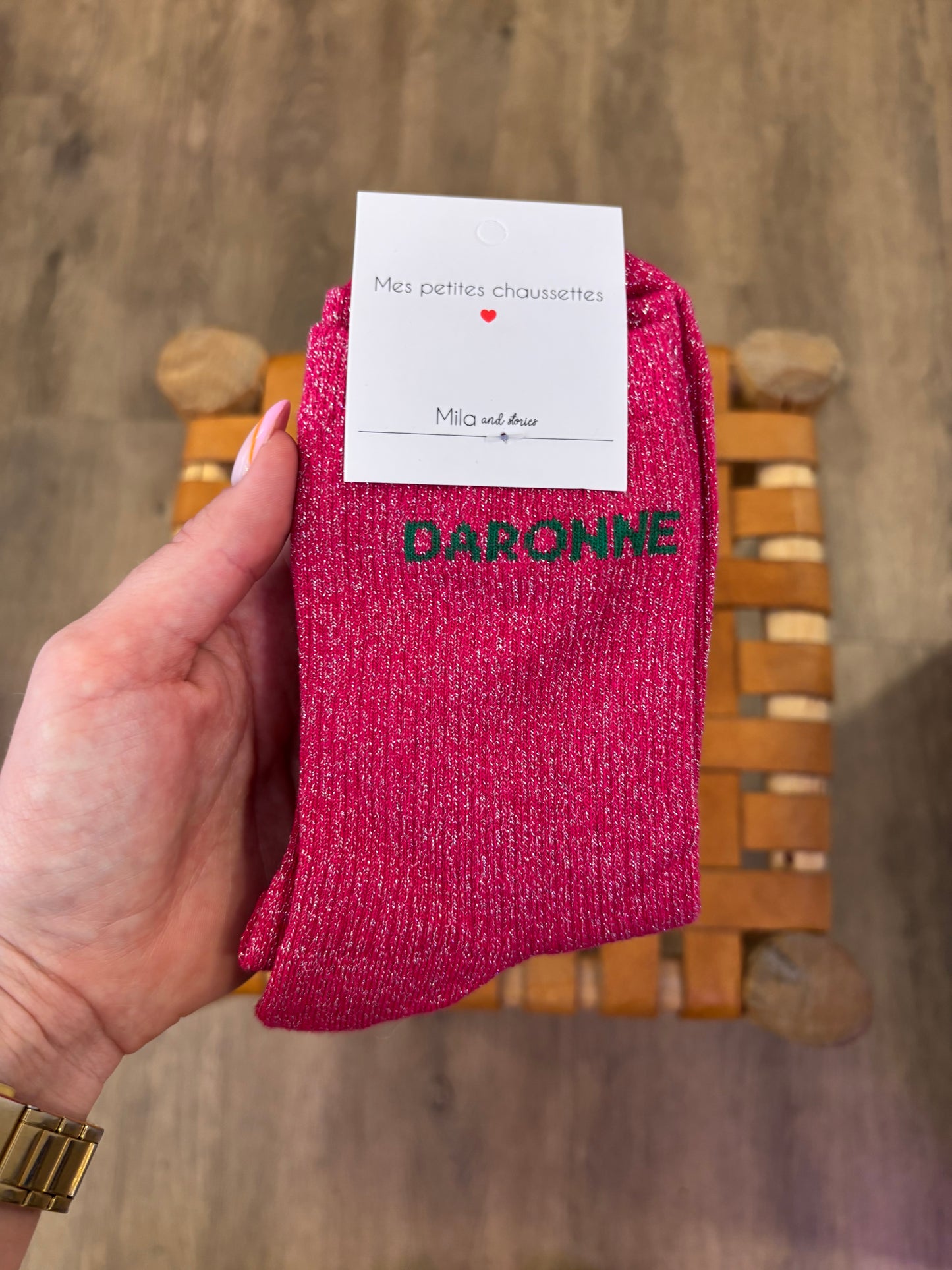 Chaussettes DARONNE montante