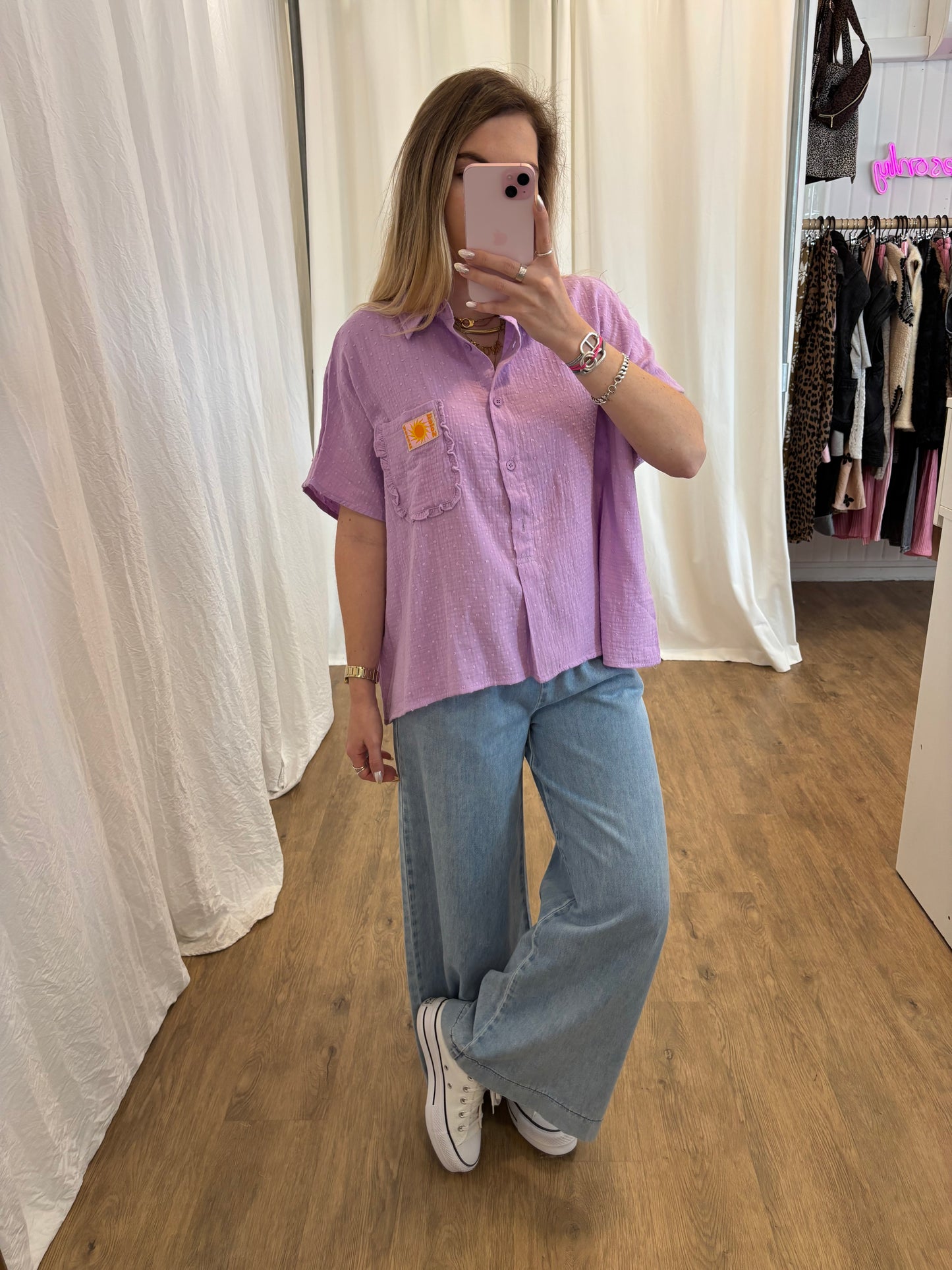 Chemise LOLA Lilas