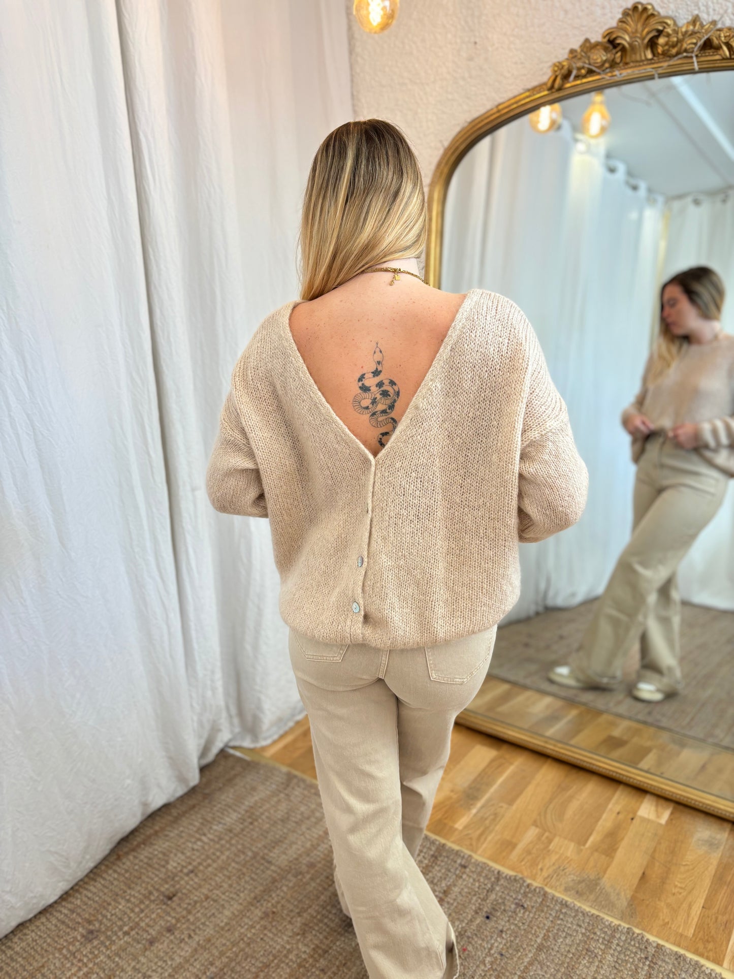 48 - Gilet Lou - Beige 🧡