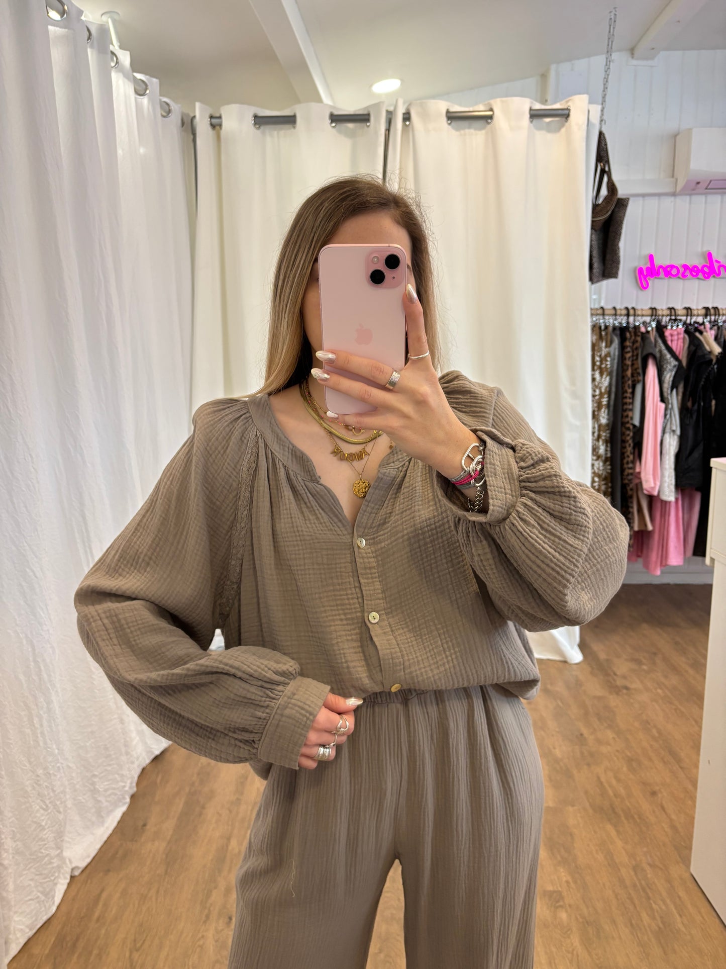 Blouse LYA Taupe