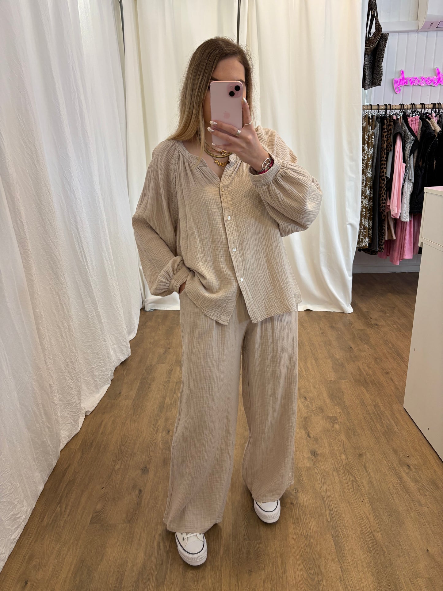 Pantalon LYA Beige