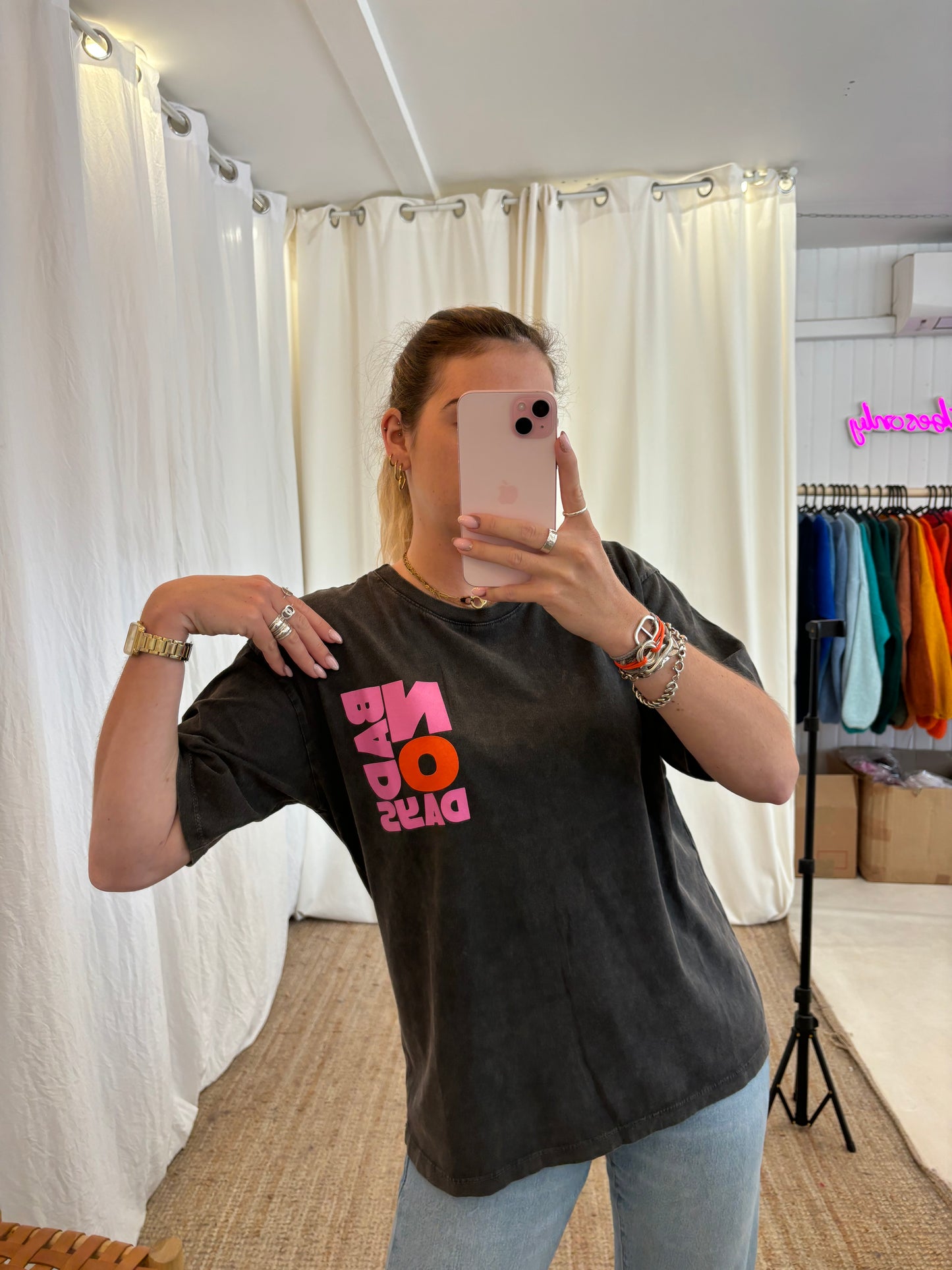 T-shirt NO BAD DAYS Noir