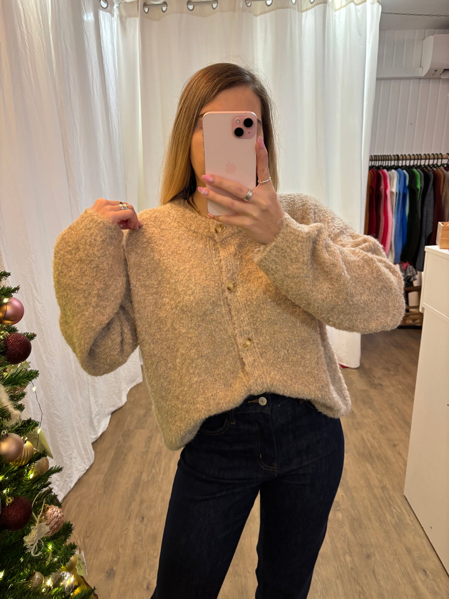 Gilet ANDY Taupe