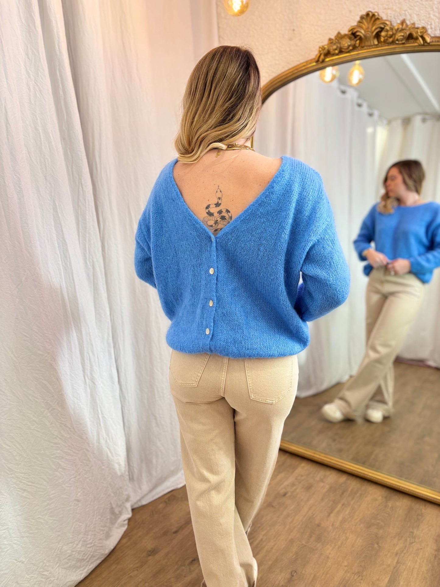 34 - Gilet LOU - Bleu flash