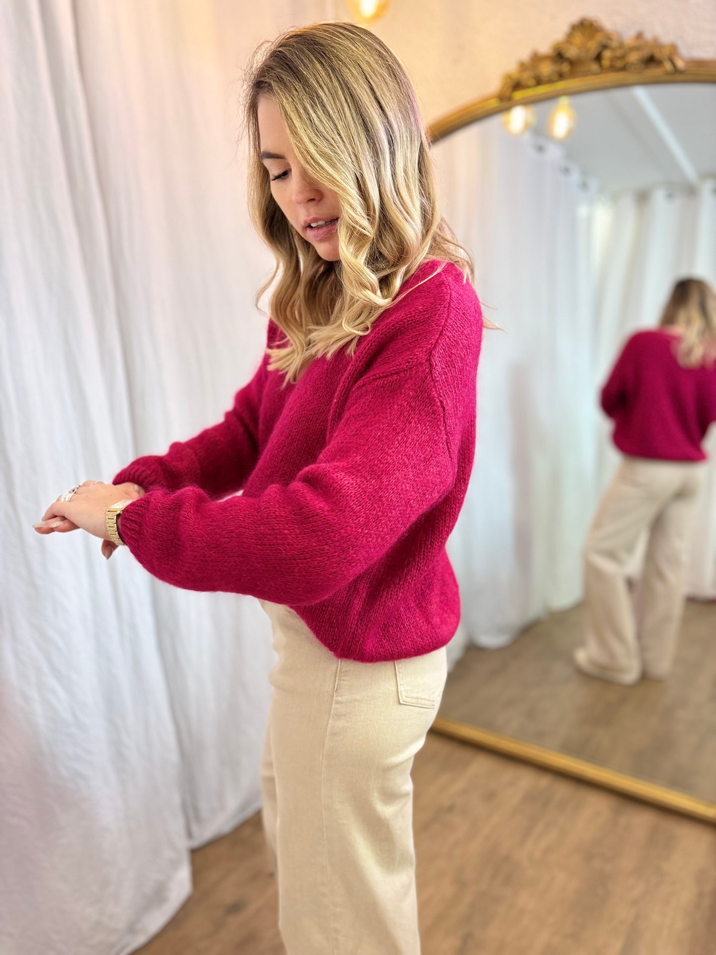 66 - Gilet LOU - Fuschia đ§Ą