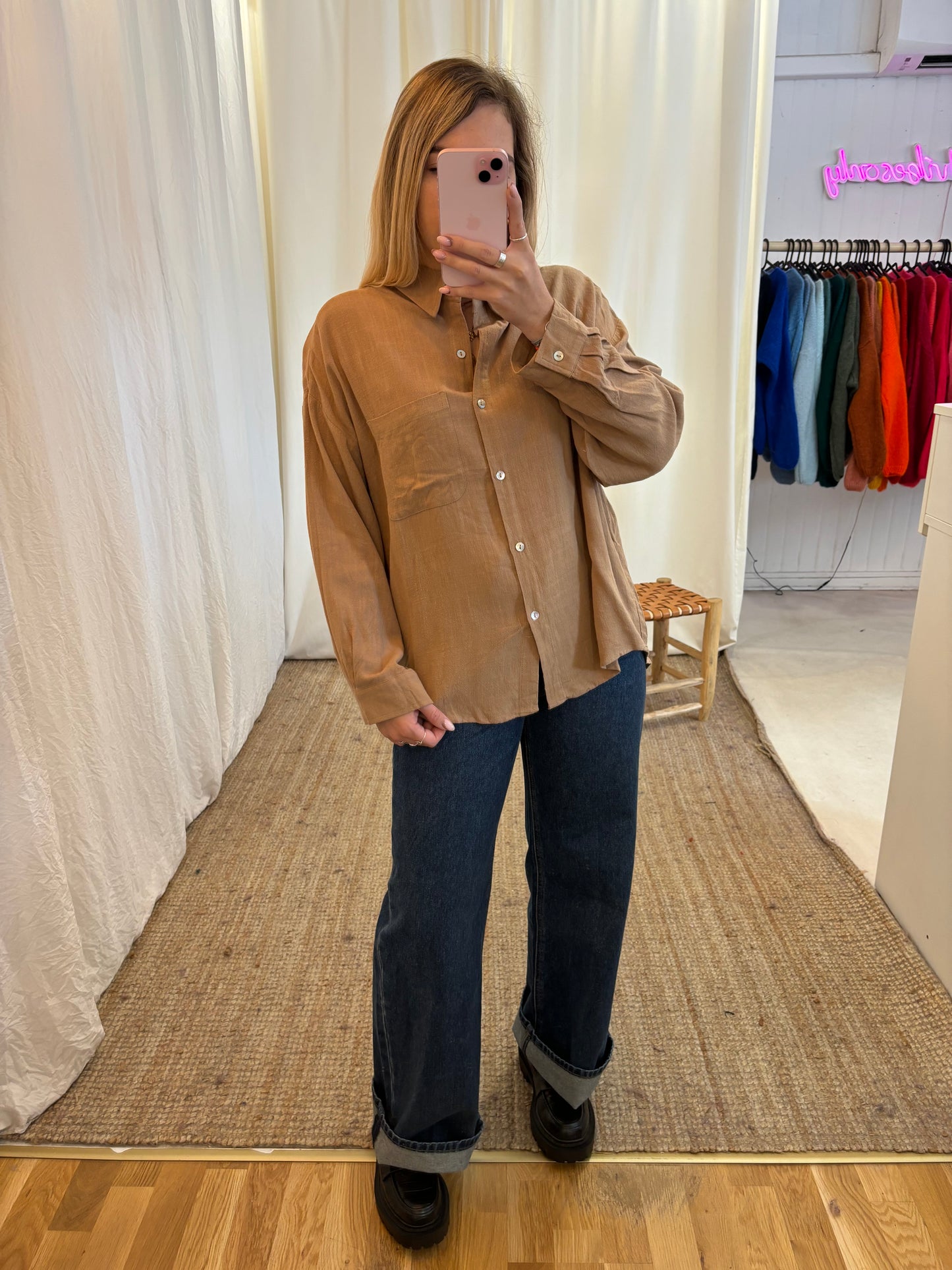 Chemise GABRIELA Camel