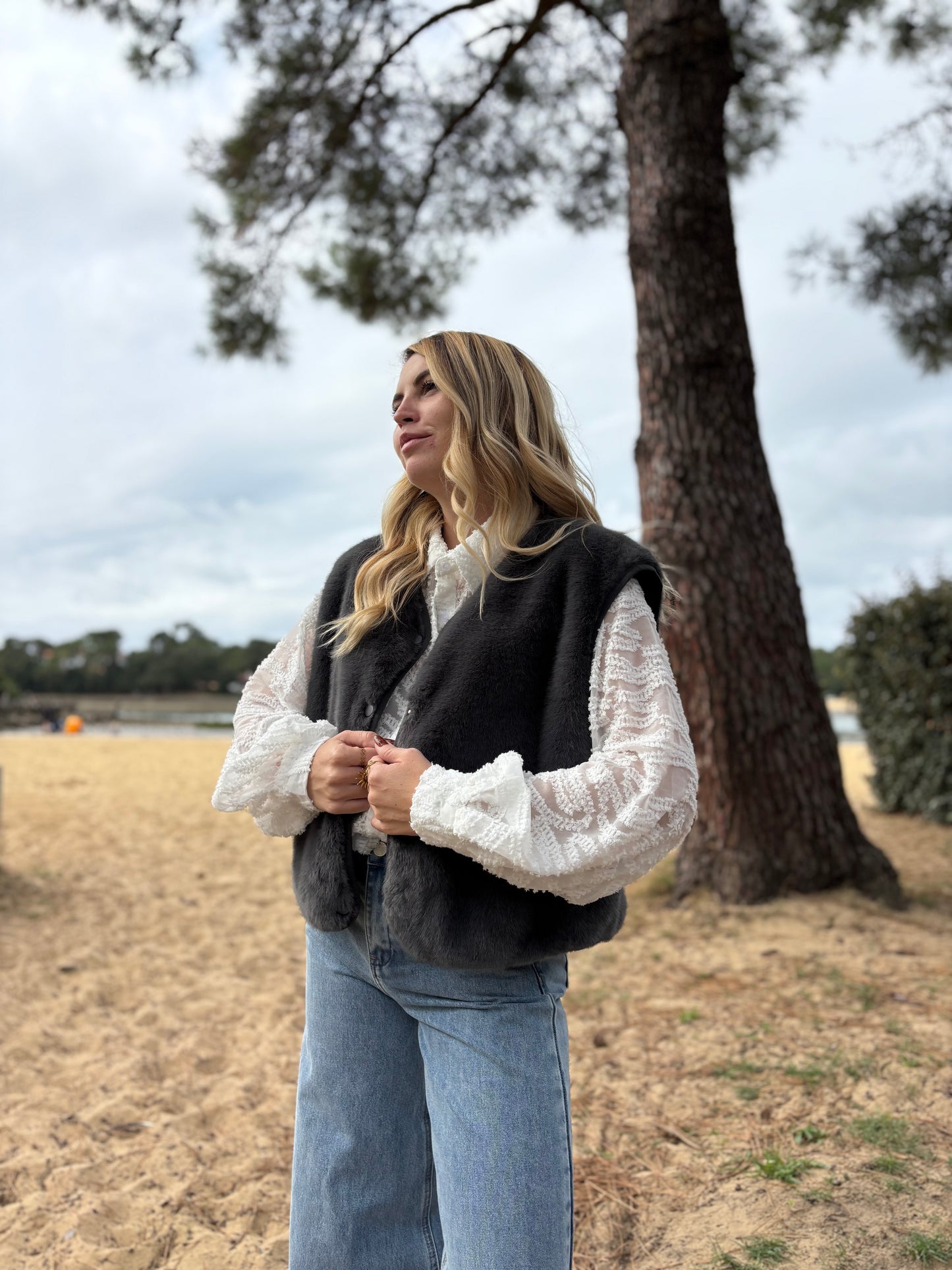 Veste sans manches MYO Gris foncé